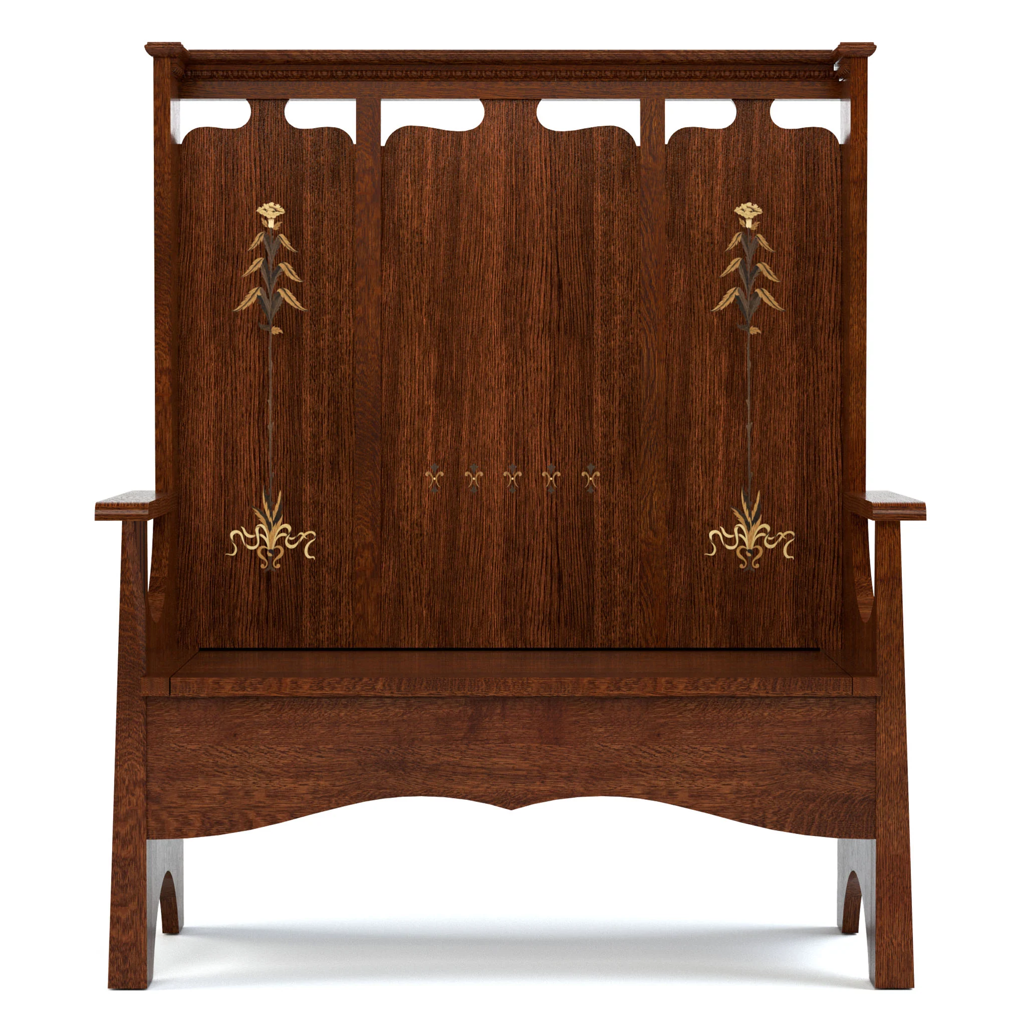 125th Anniversary Fireside Bench - Image 6