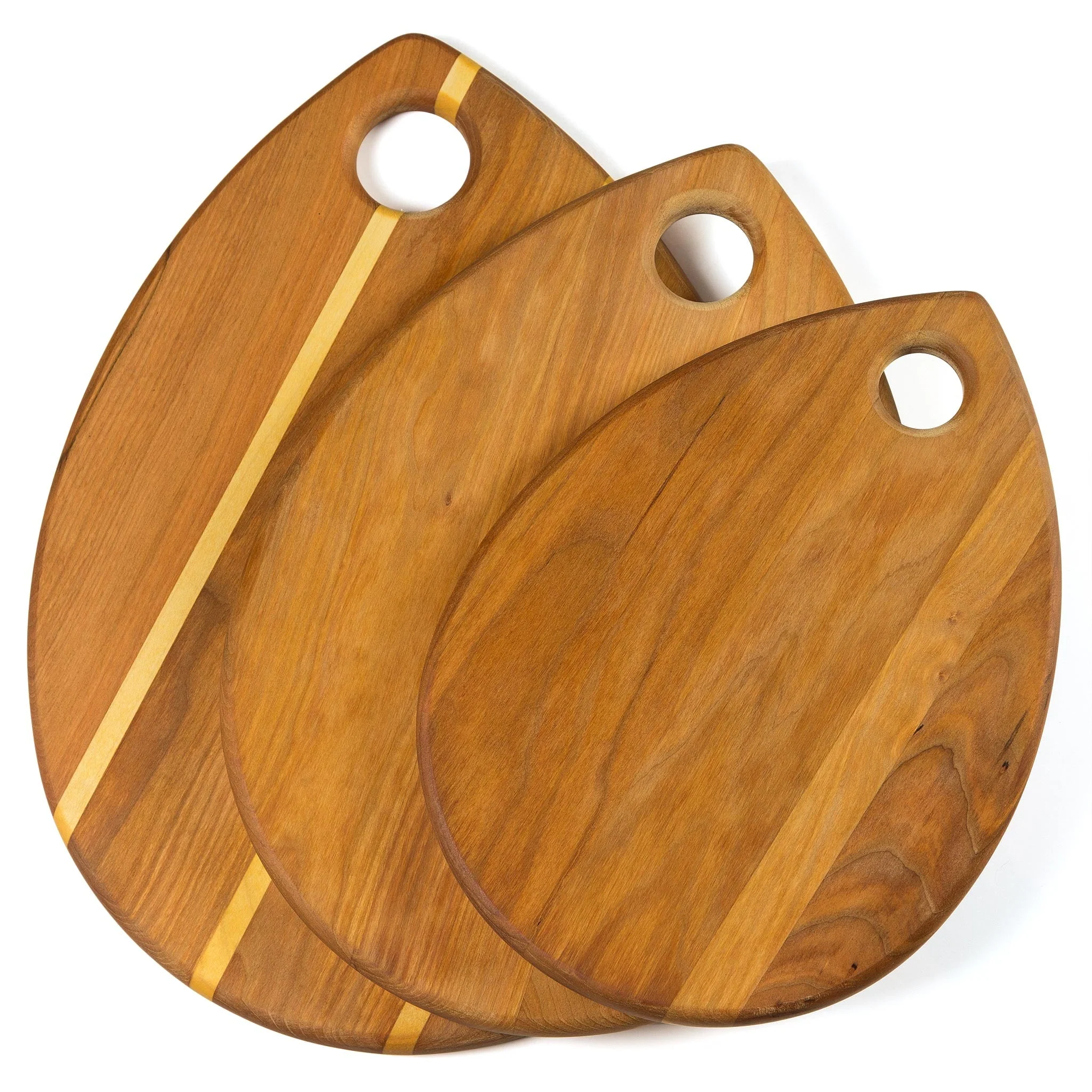 3-Piece Tear-Drop Bread Board Set - Image 6