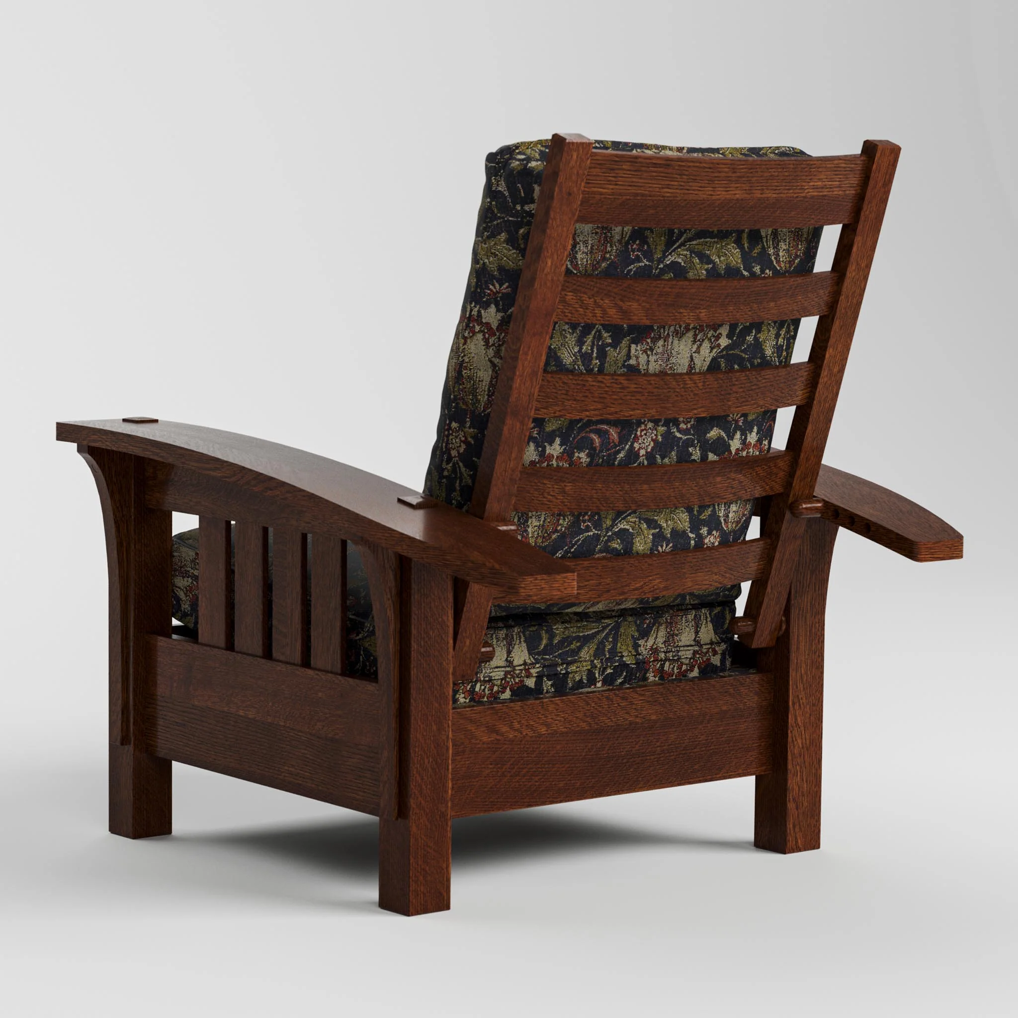 Bow Arm Morris Chair with Loose Cushion - Image 4