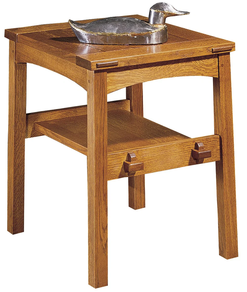 Butterfly Top End Table - Image 5