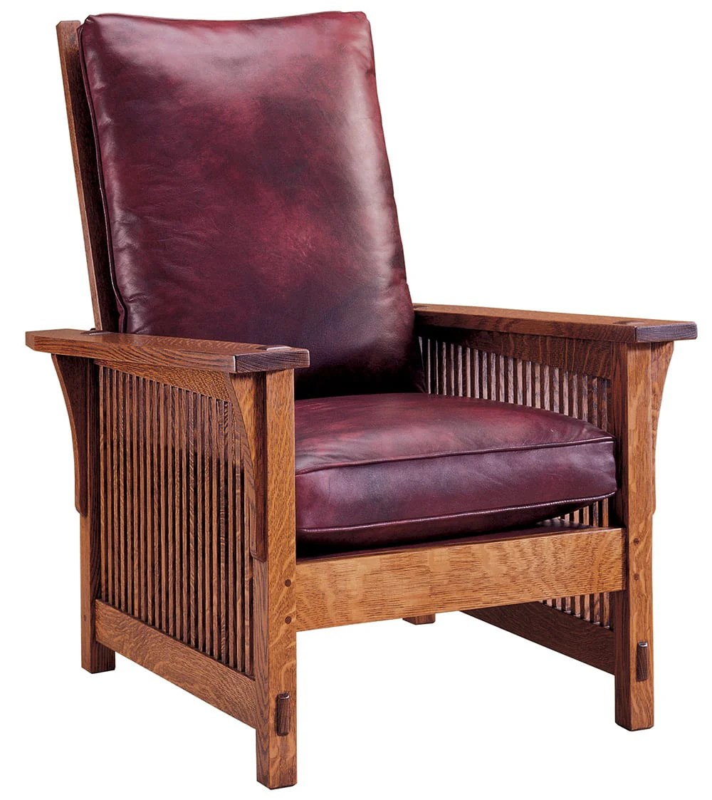 Compact Spindle Morris Chair - Image 2
