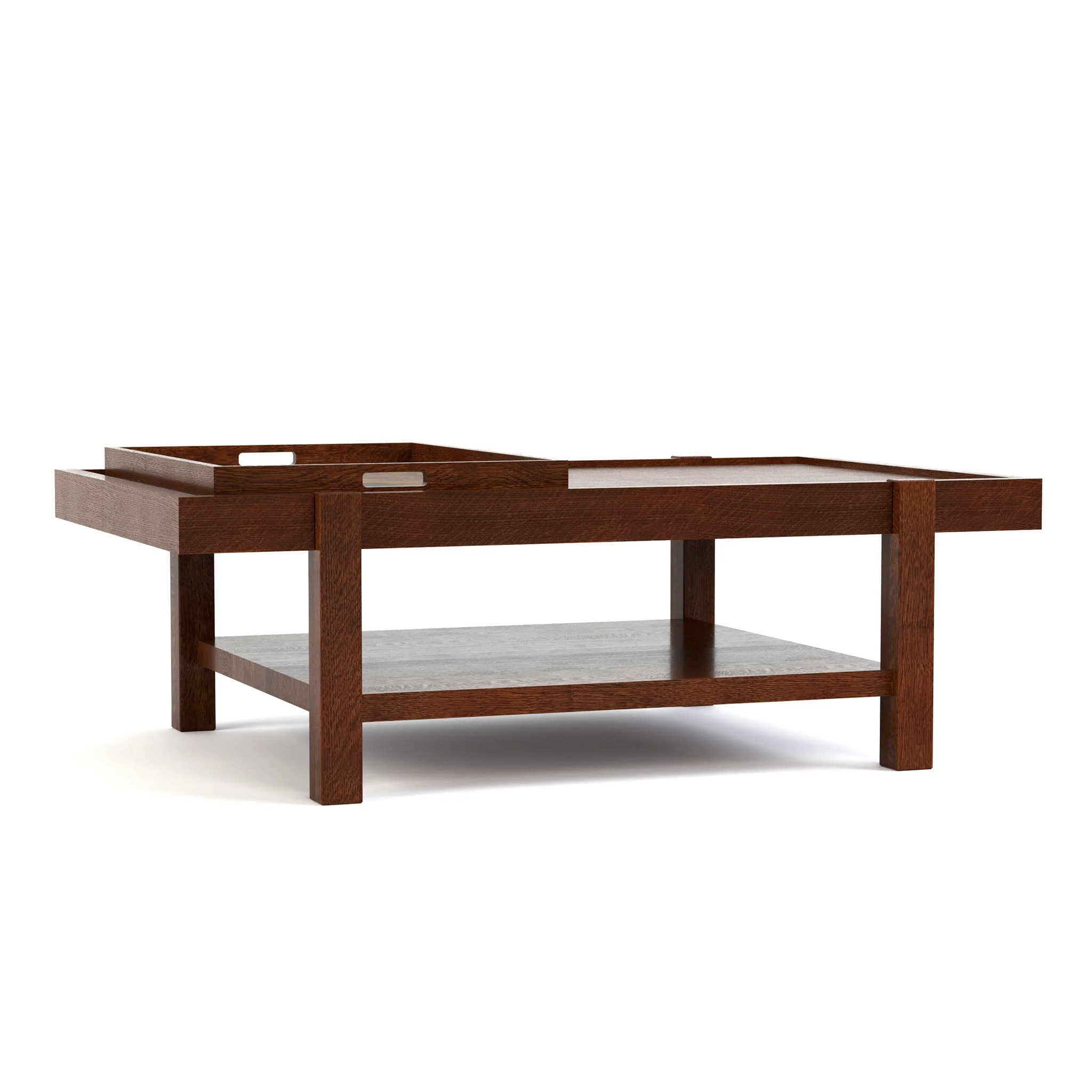 Durant Copper Tray Cocktail Table - Image 8