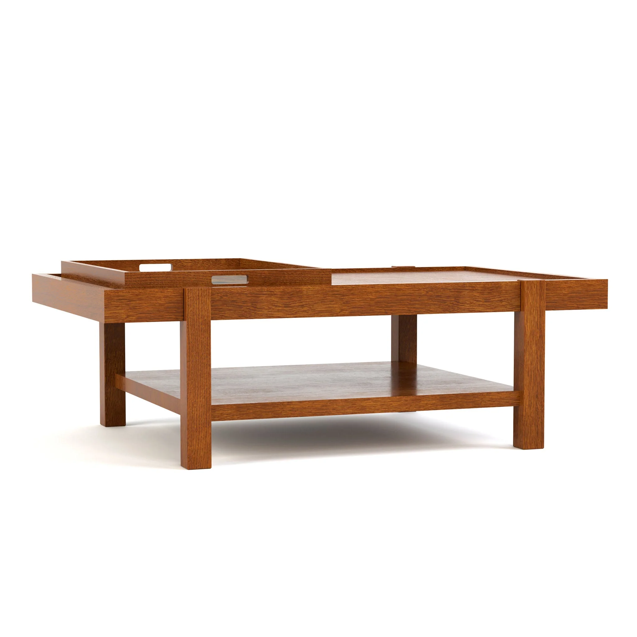 Durant Copper Tray Cocktail Table - Image 9