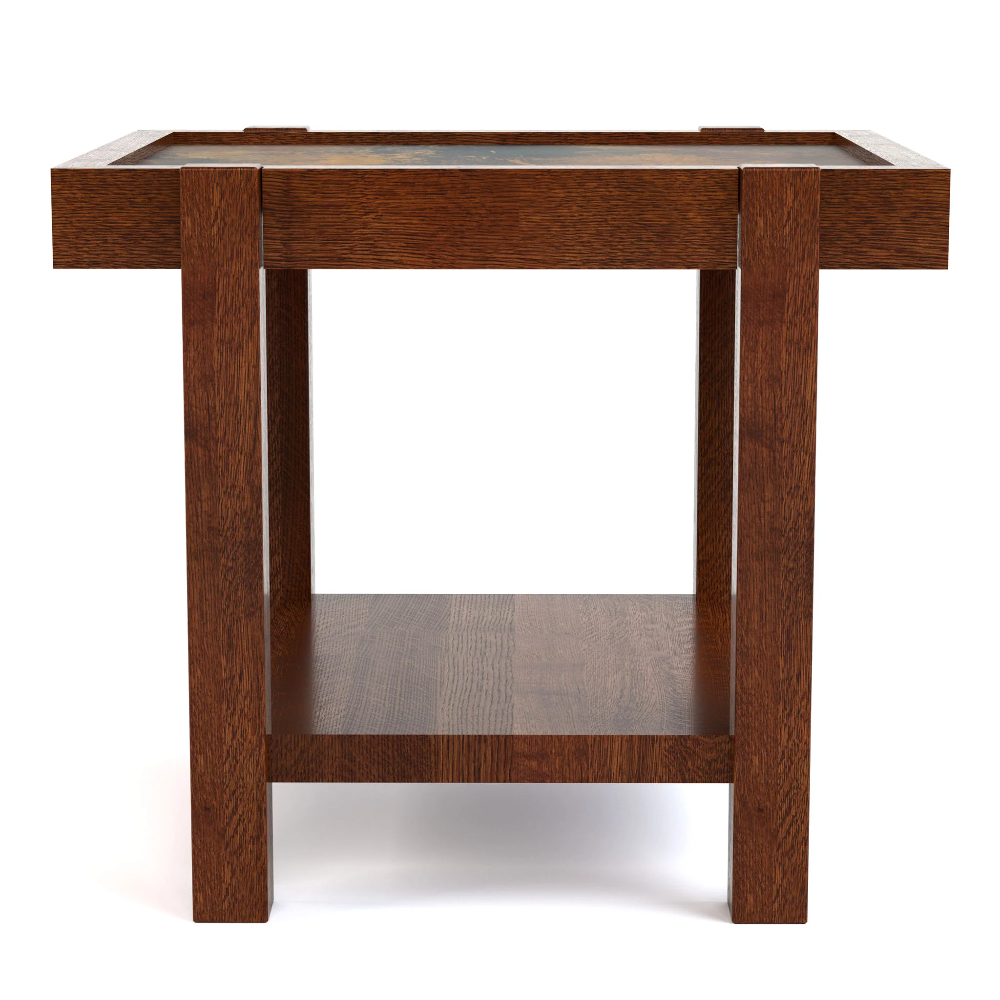 Durant Inset Copper Side Table - Image 4