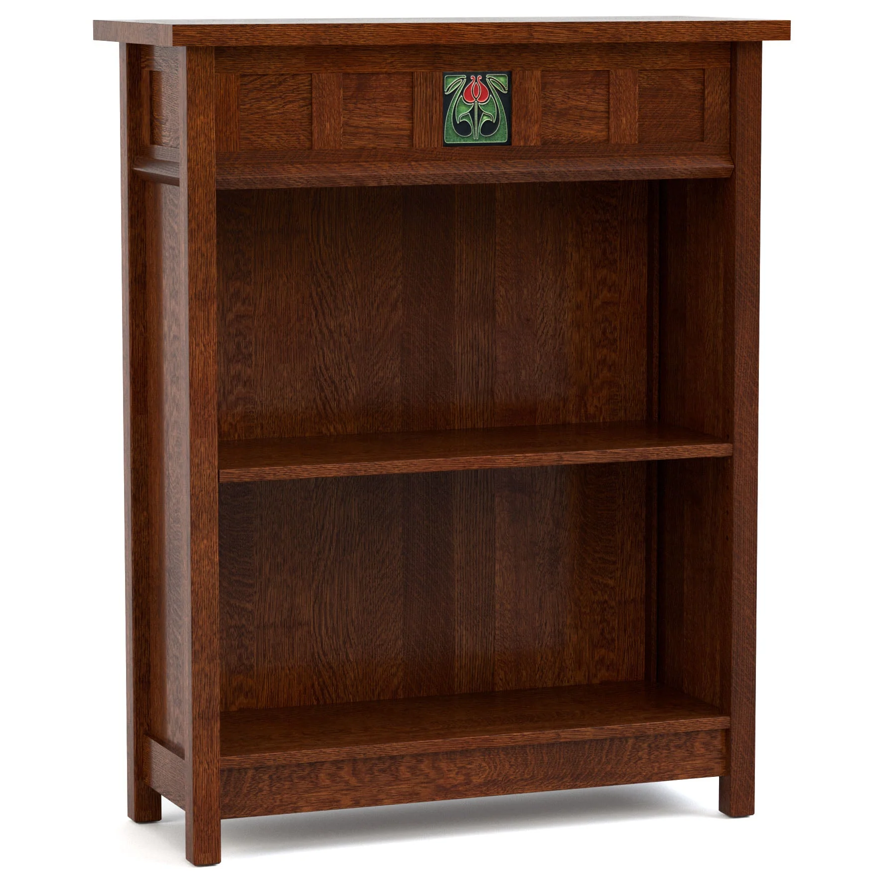 Floral Tile Bookcase - Image 3
