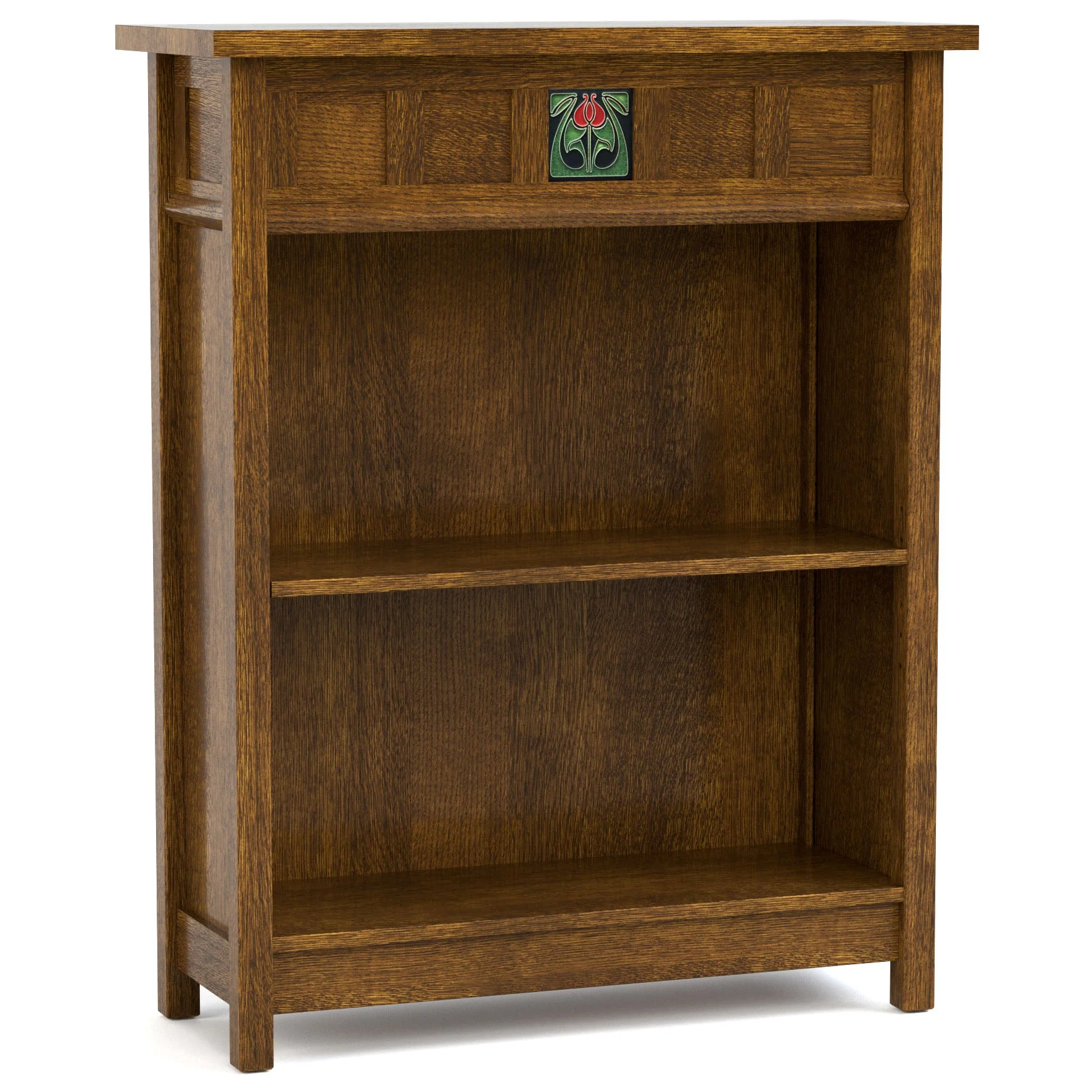 Floral Tile Bookcase - Image 4