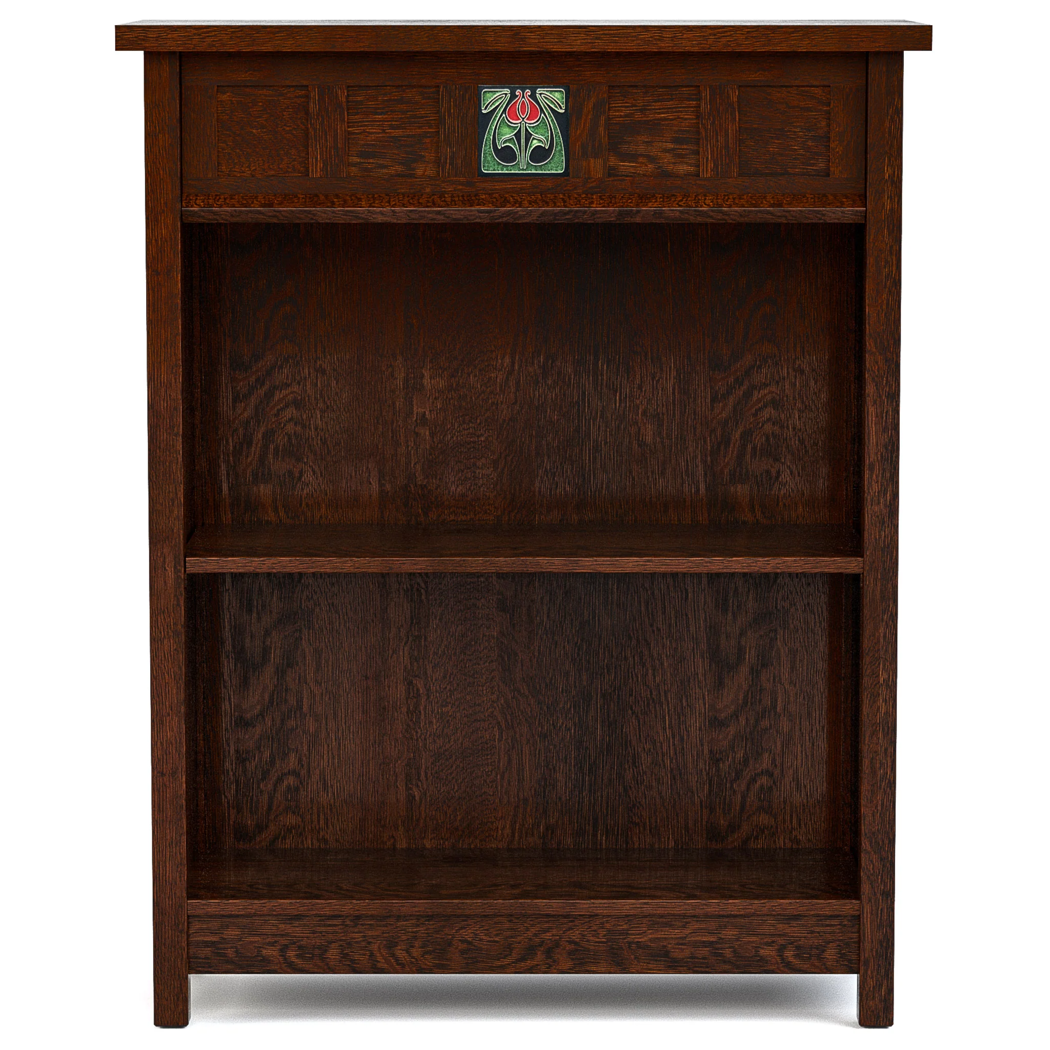 Floral Tile Bookcase - Image 5