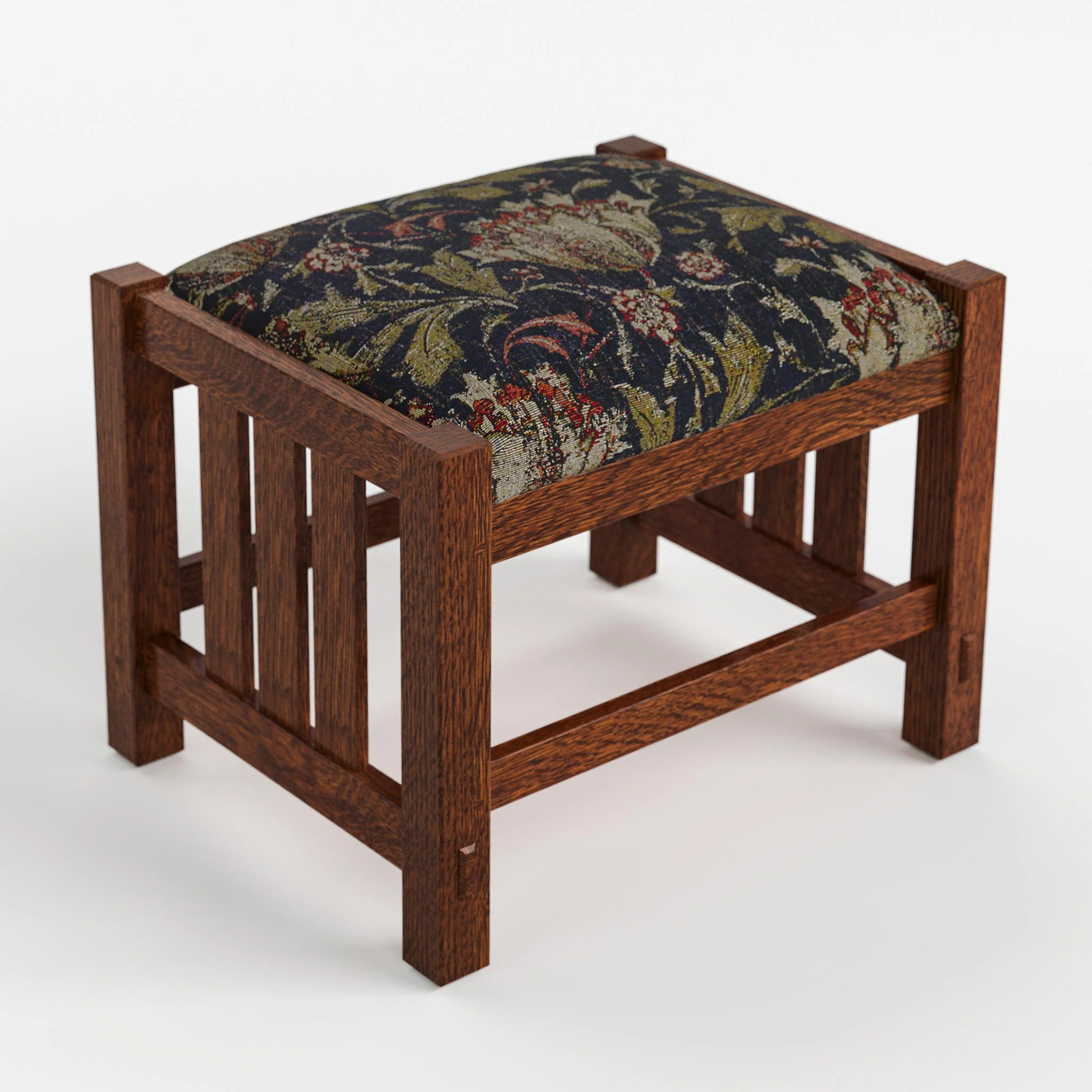 Slatted Footstool - Image 4