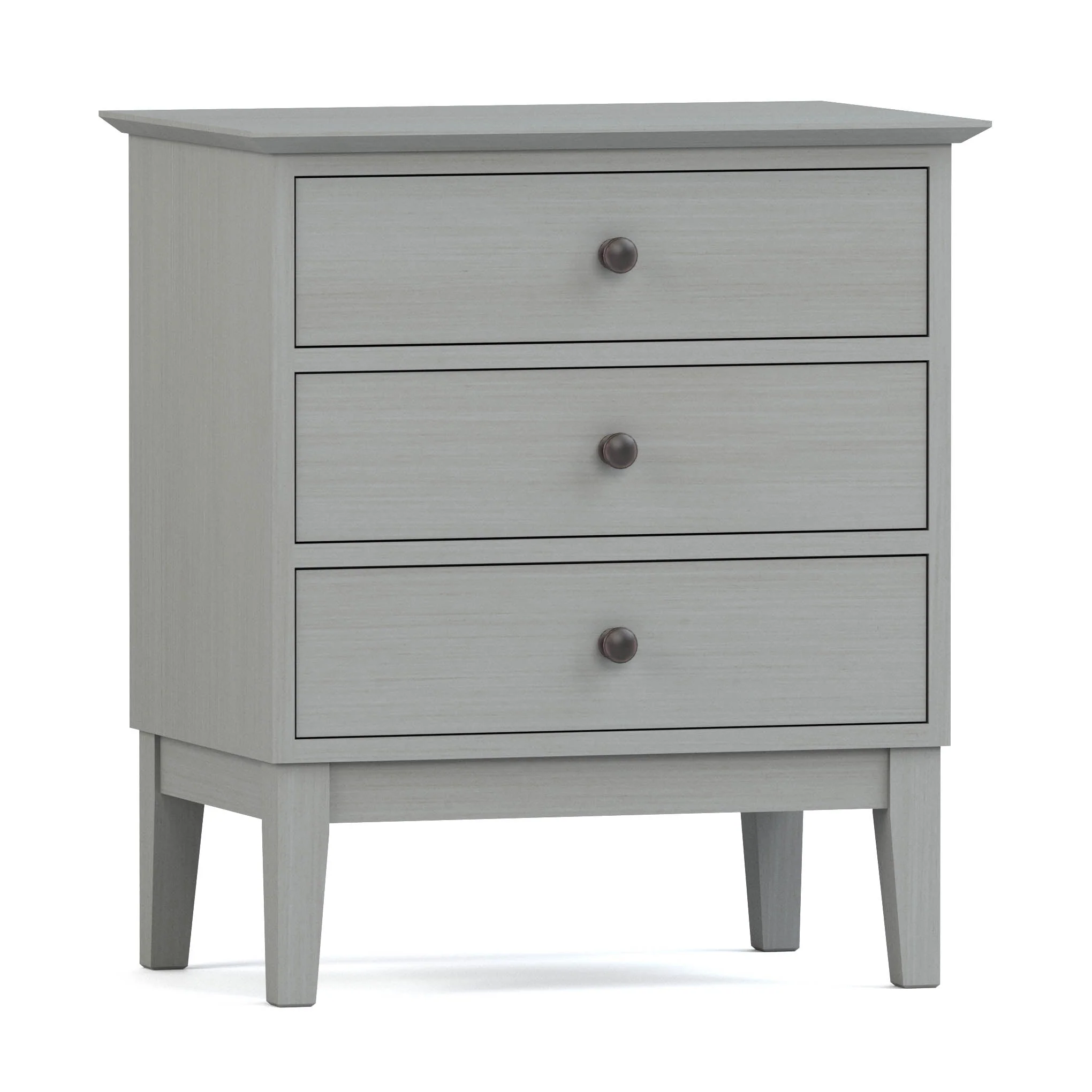 Gable Road Three-Drawer Nightstand - Image 8