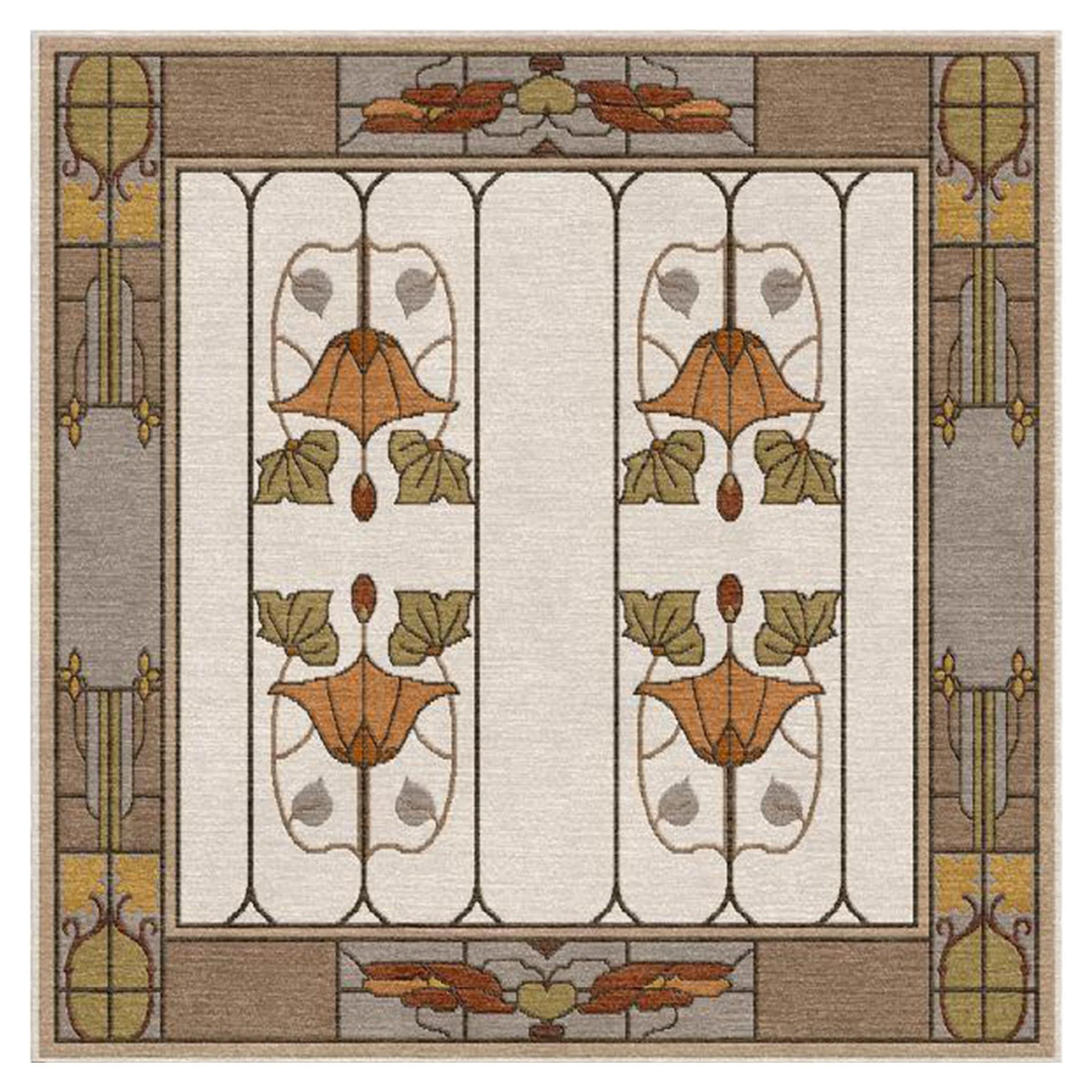 Garden Window Rug, Ivory - Image 8