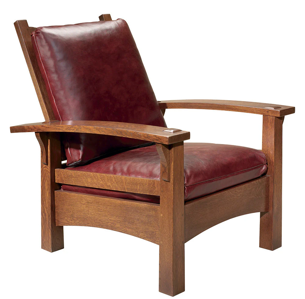 Gus Bow Arm Morris Chair - Image 2