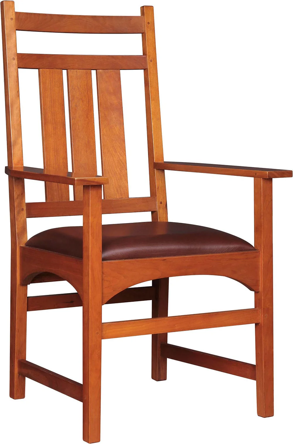 Harvey Ellis Arm Chair, no Inlay - Image 3