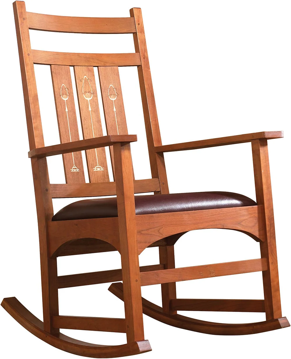 Harvey Ellis Rocker, with Inlay
