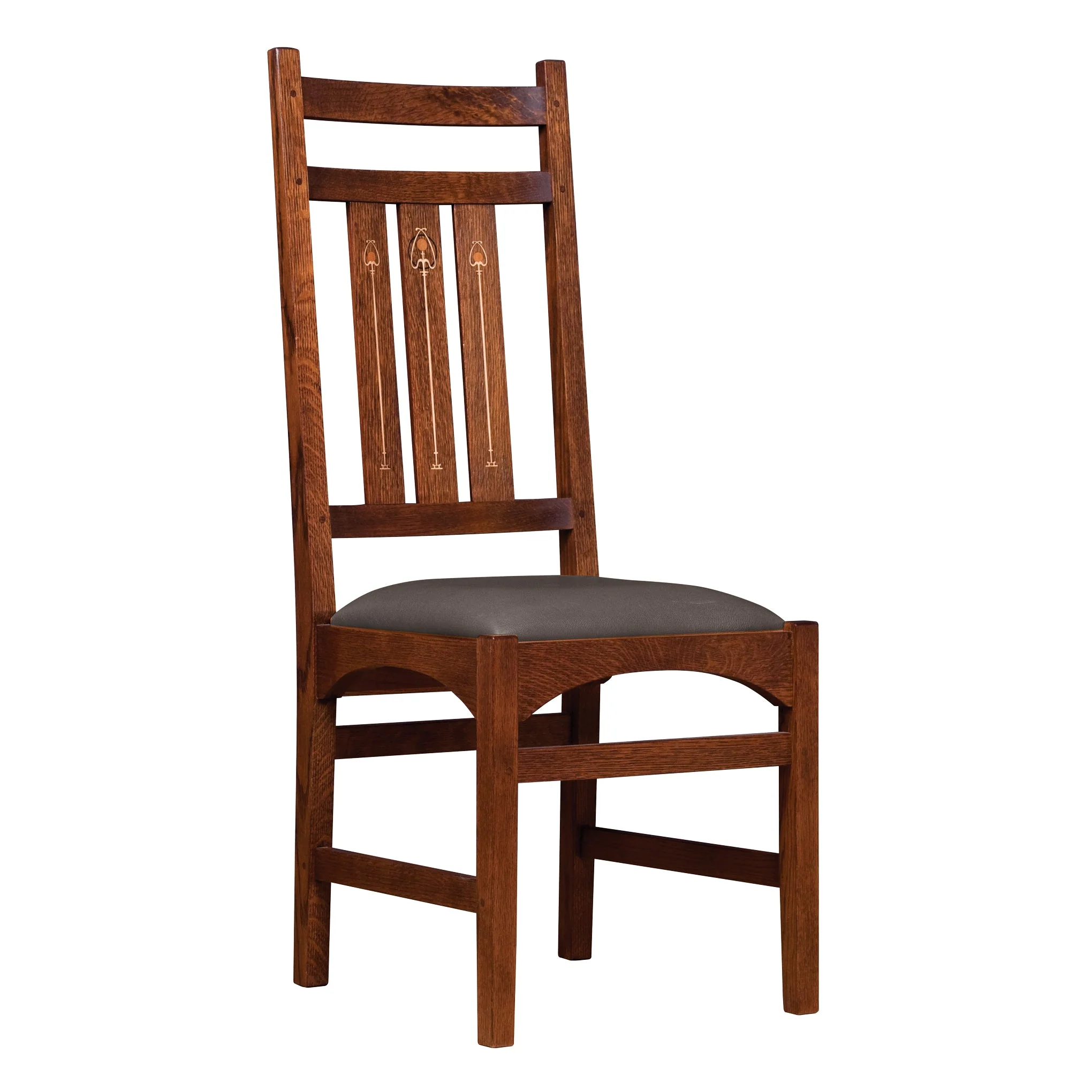 Harvey Ellis Side Chair, with Inlay - Image 3