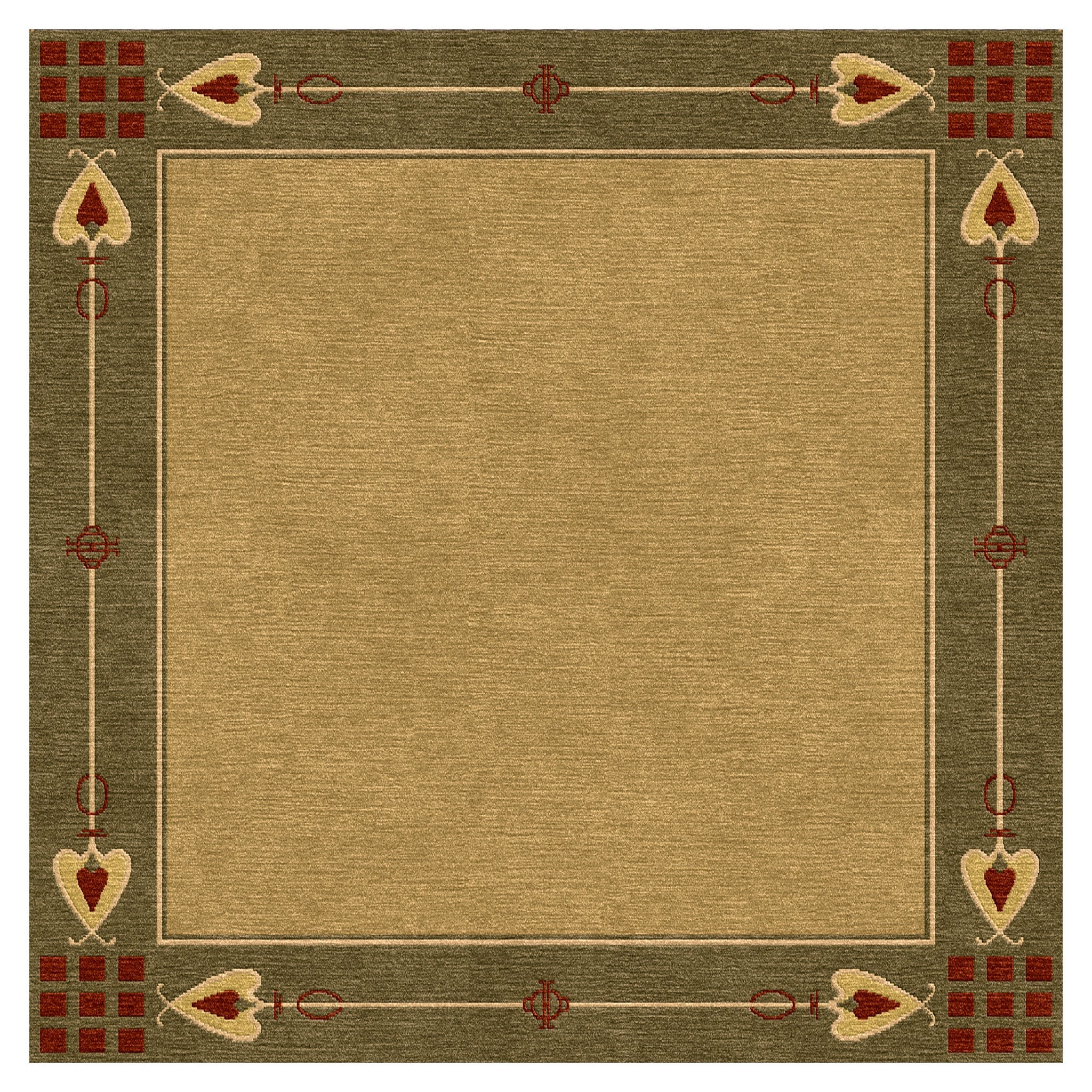 Highland Park Rug - Green - Image 7
