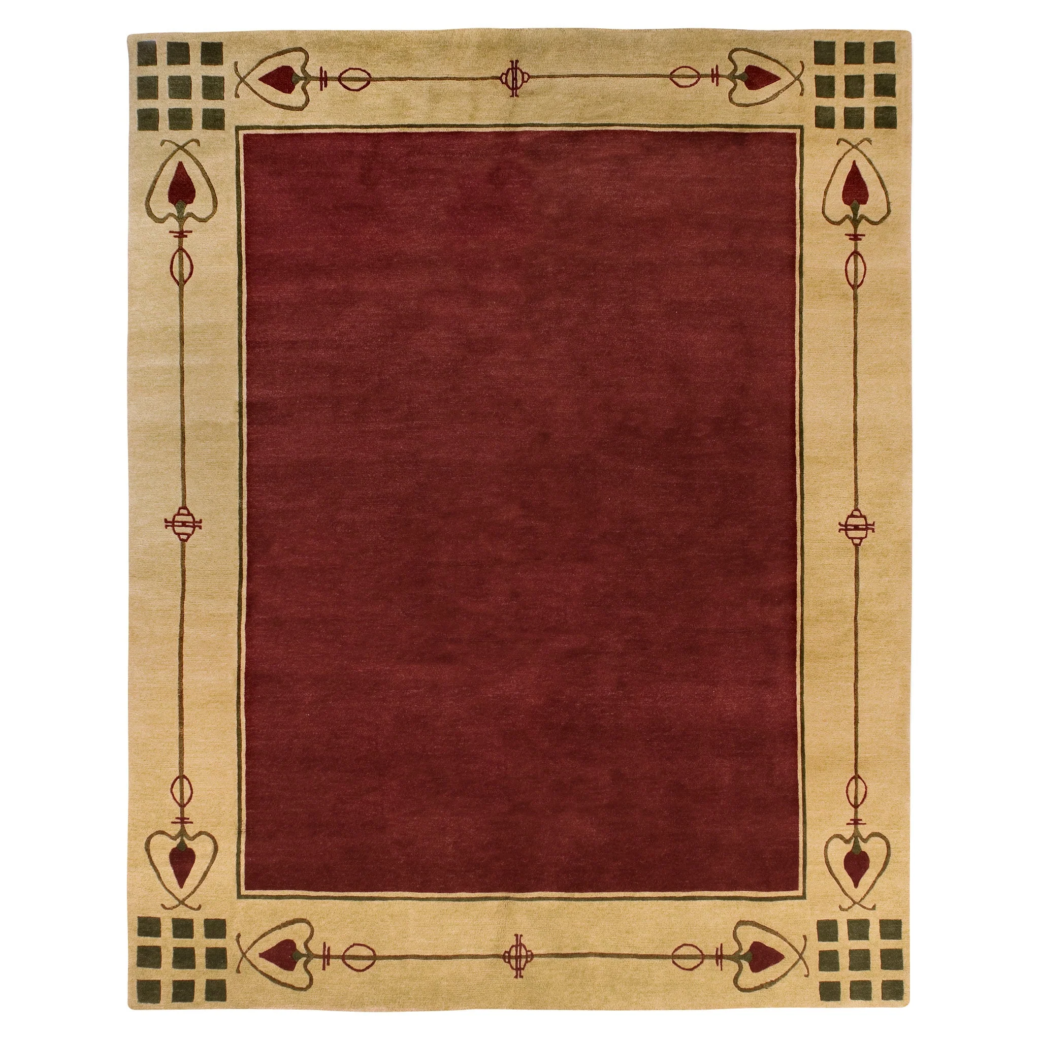 Highland Park Rug - Red - Image 6