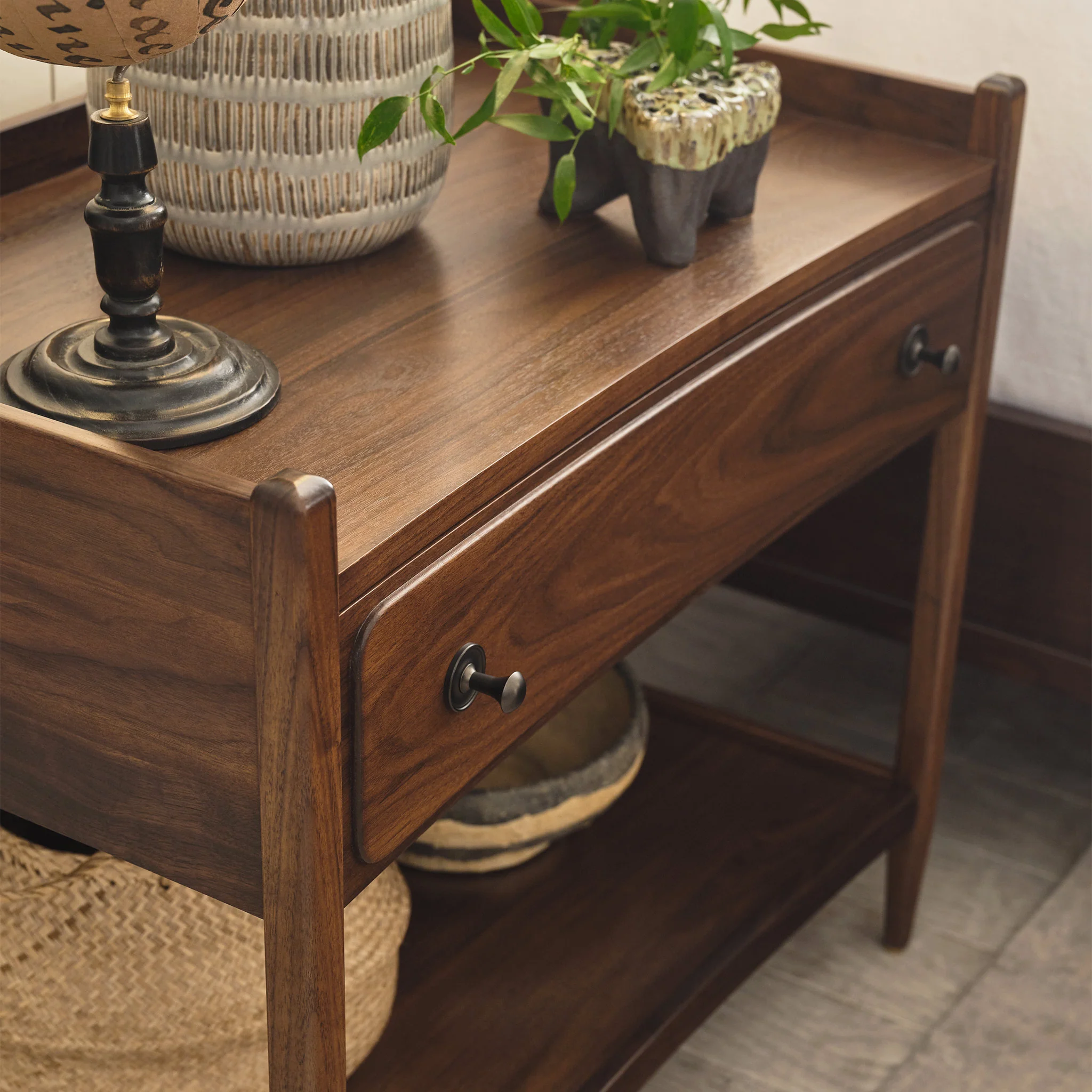 Hudson Valley Scooped Nightstand - Image 6