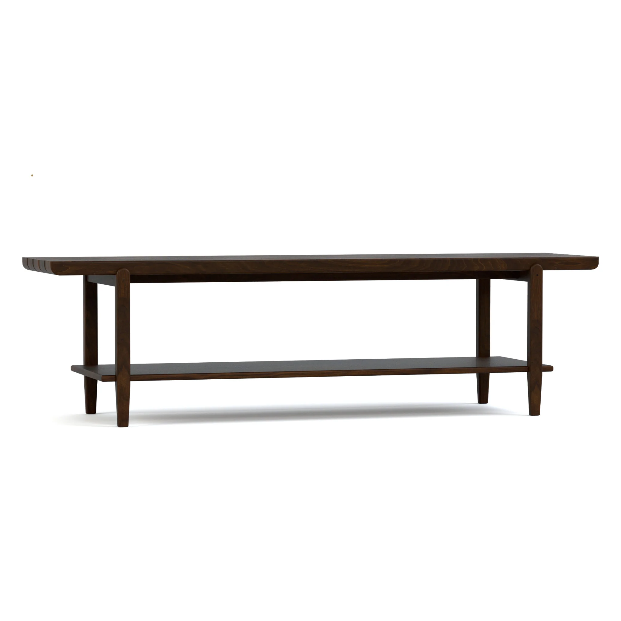 Hudson Valley Slatted Bench