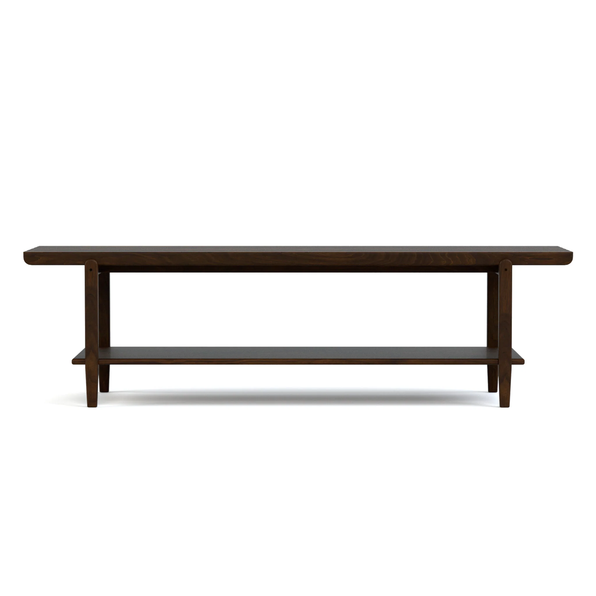 Hudson Valley Slatted Bench - Image 3