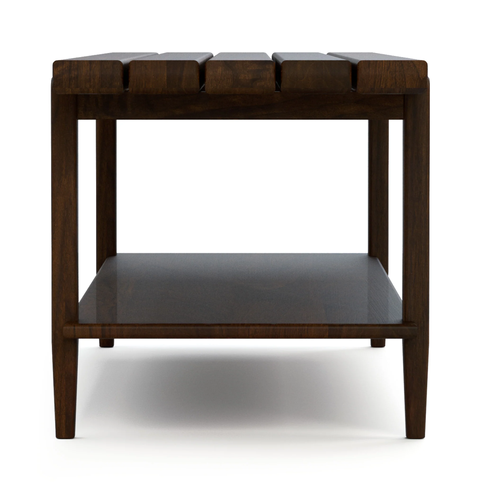 Hudson Valley Slatted Bench - Image 4