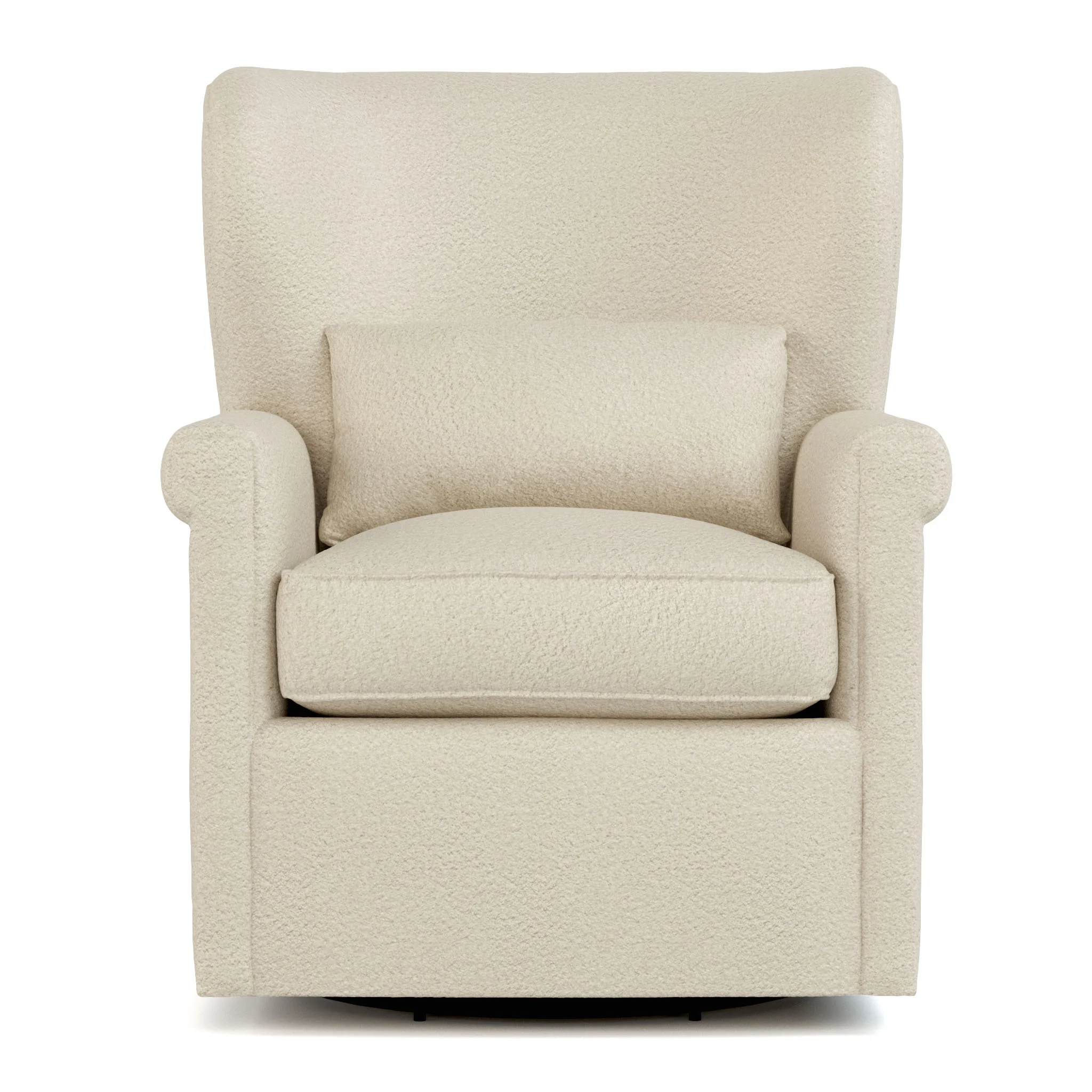 Hudson Valley Swivel Wing Chair - Image 4