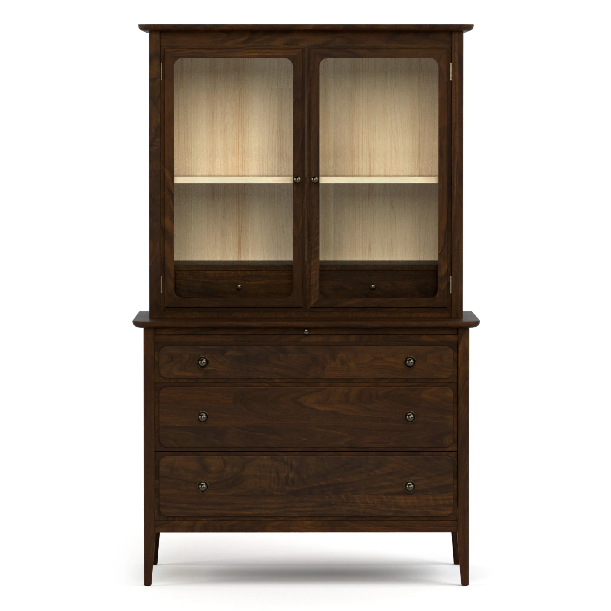 Hudson Valley Two-Door Hutch - Image 4