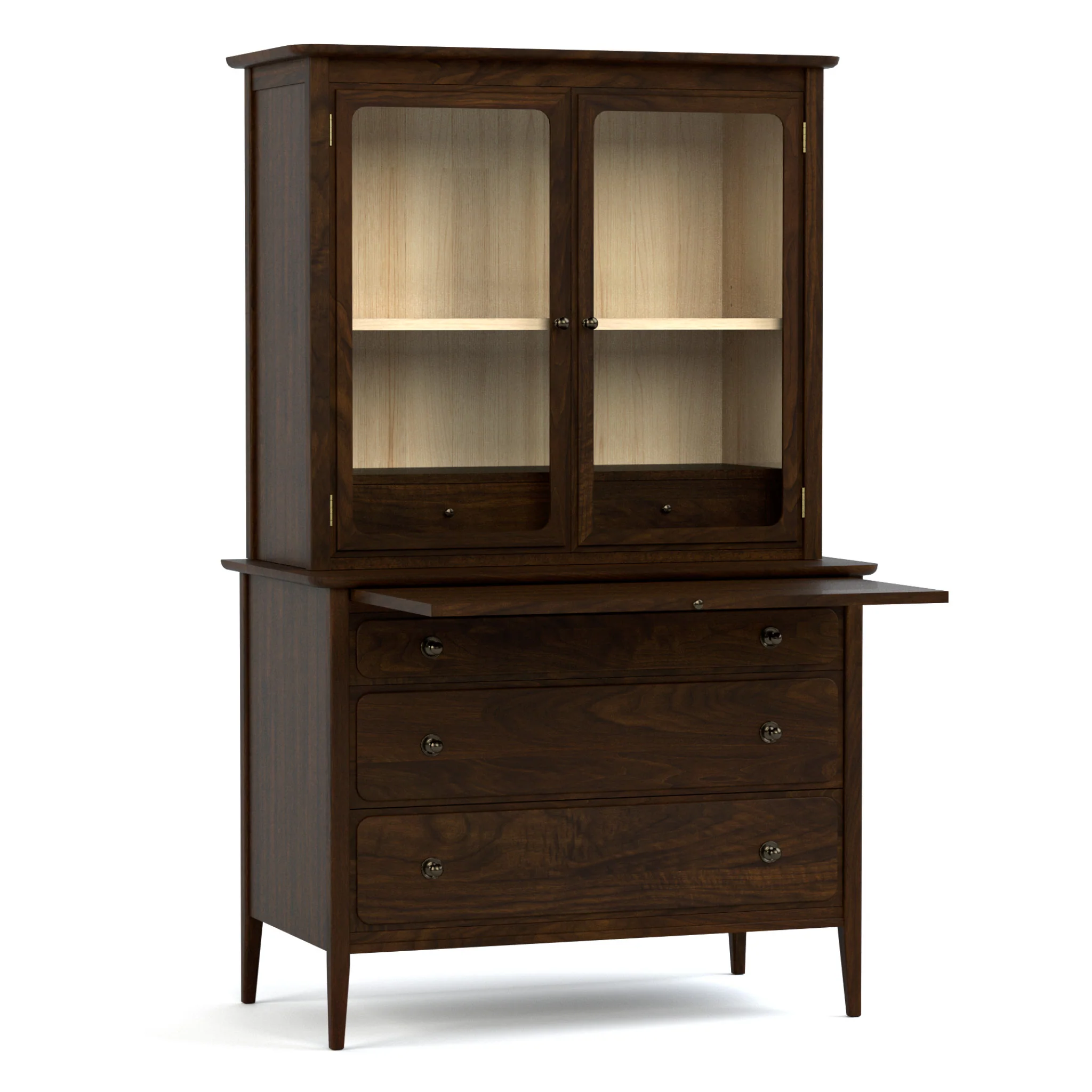 Hudson Valley Two-Door Hutch - Image 6