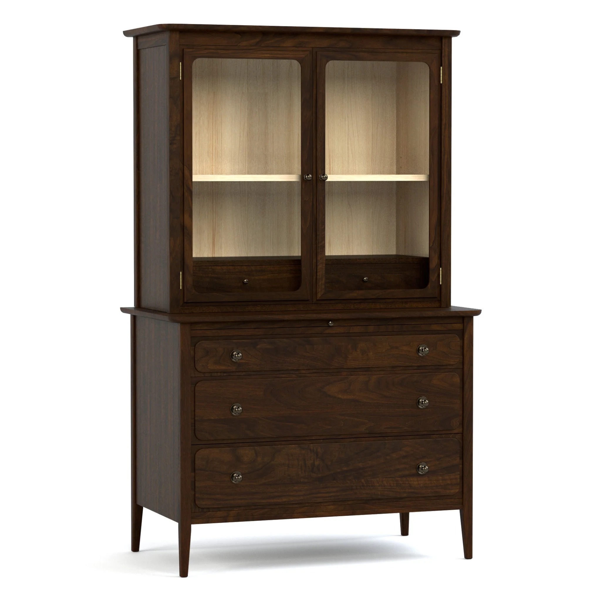 Hudson Valley Two-Door Hutch - Image 9