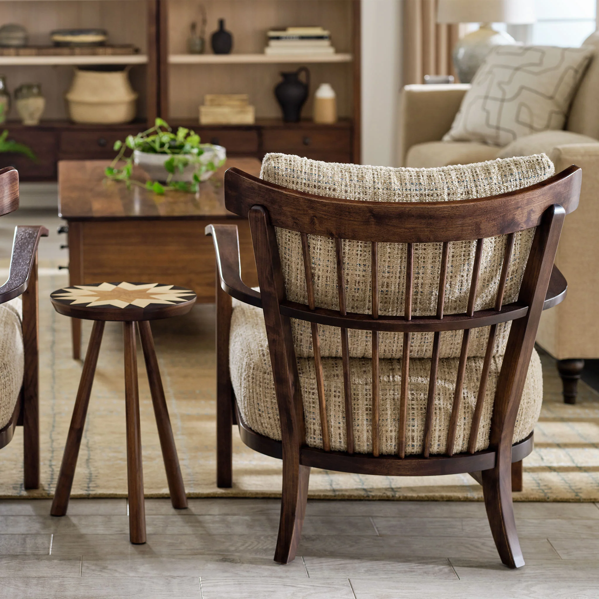 Hudson Valley Wood-Frame Chair - Image 10