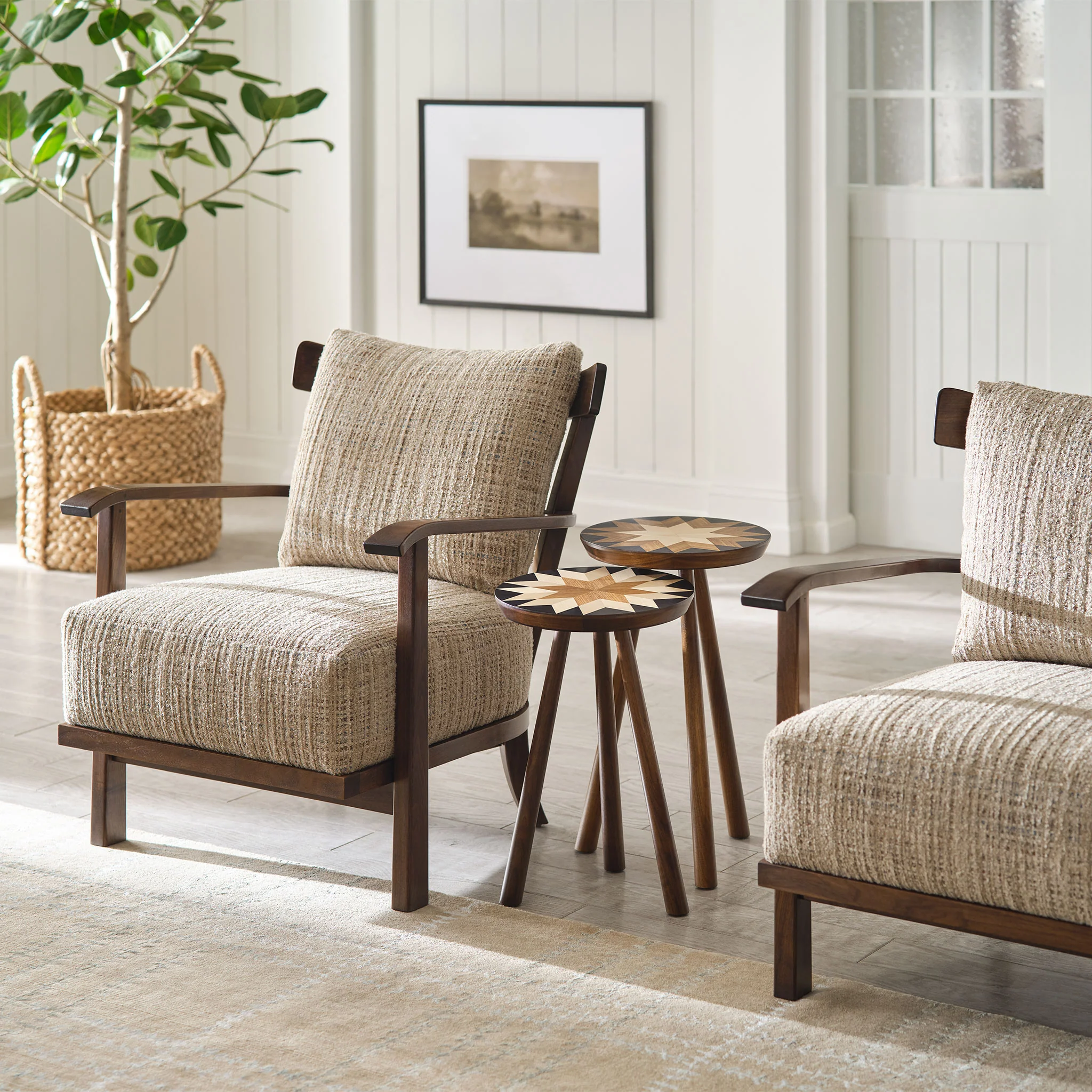 Hudson Valley Wood-Frame Chair - Image 2