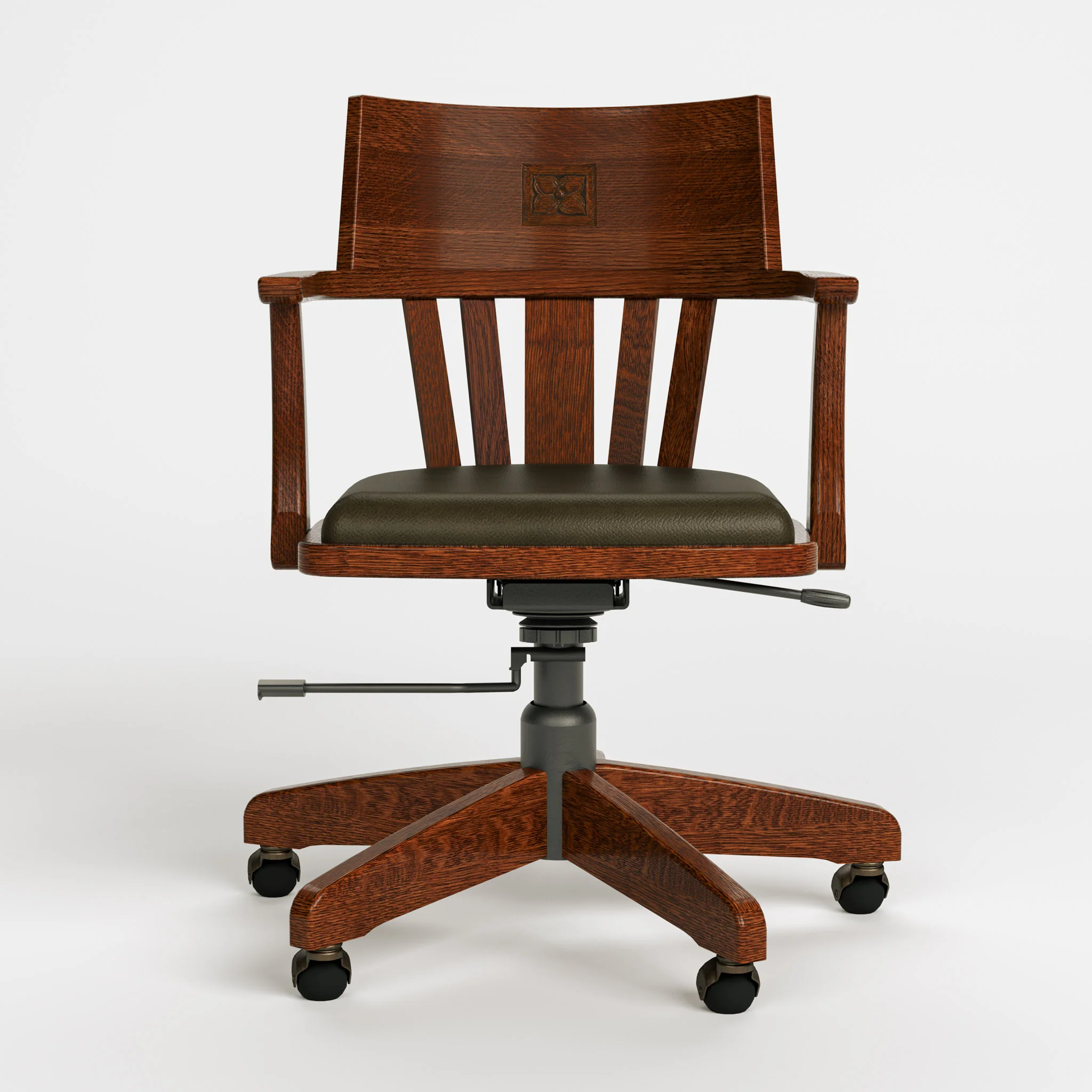 LaSalle Swivel Desk Chair - Image 4