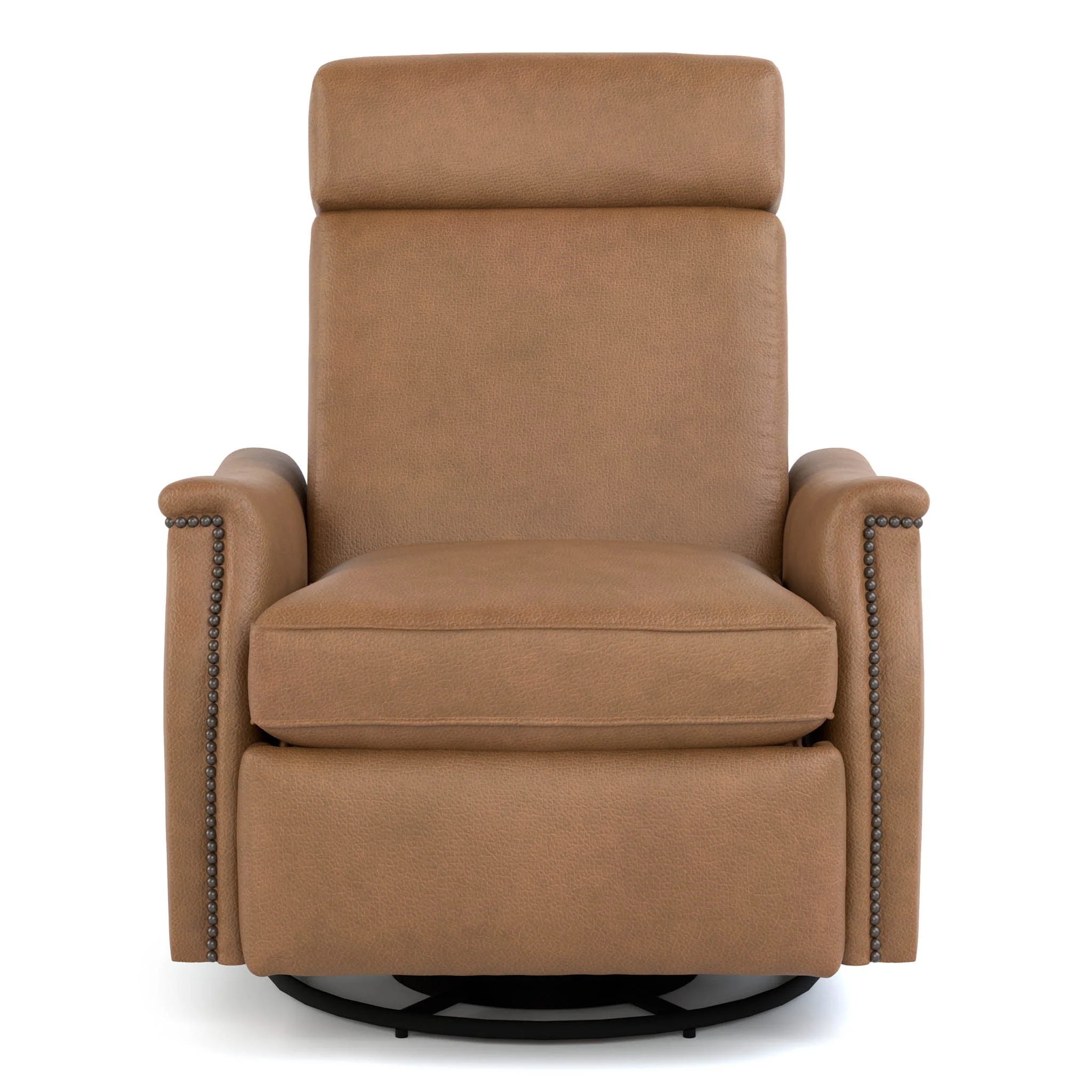 Laurel Saddle-Arm Swivel Recliner - Image 3