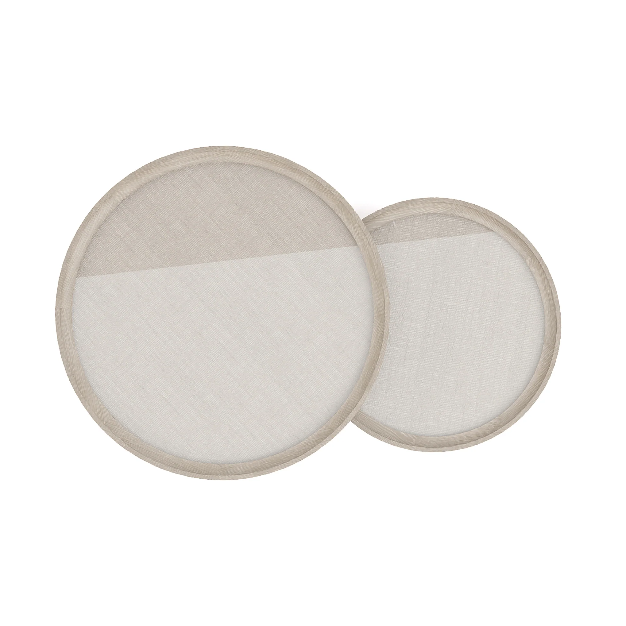 Maidstone 28-inch Round Cocktail Table, Woven Jute - Image 3