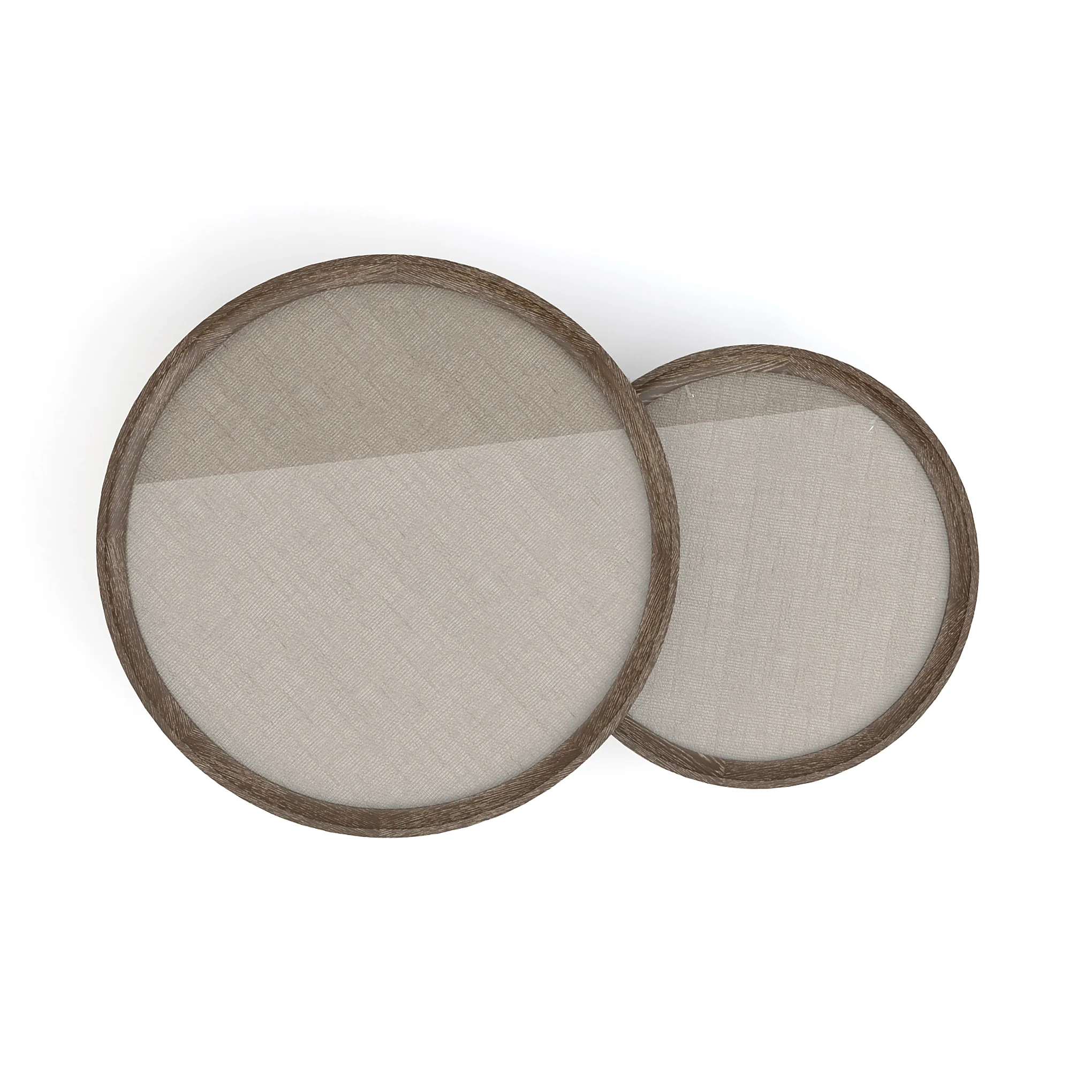 Maidstone 28-inch Round Cocktail Table, Woven Jute - Image 4