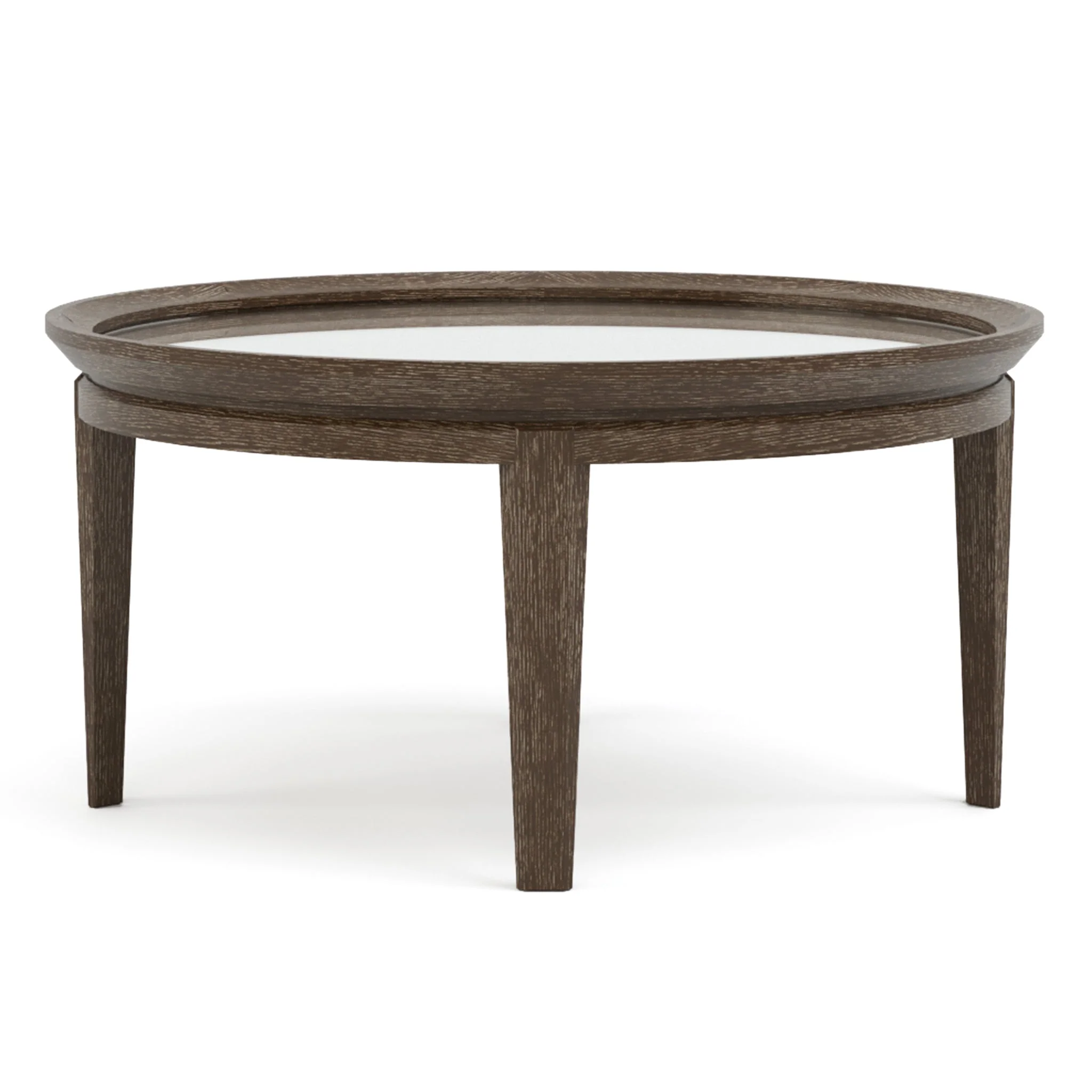 Maidstone 36-inch Round Cocktail Table, Woven Jute - Image 6