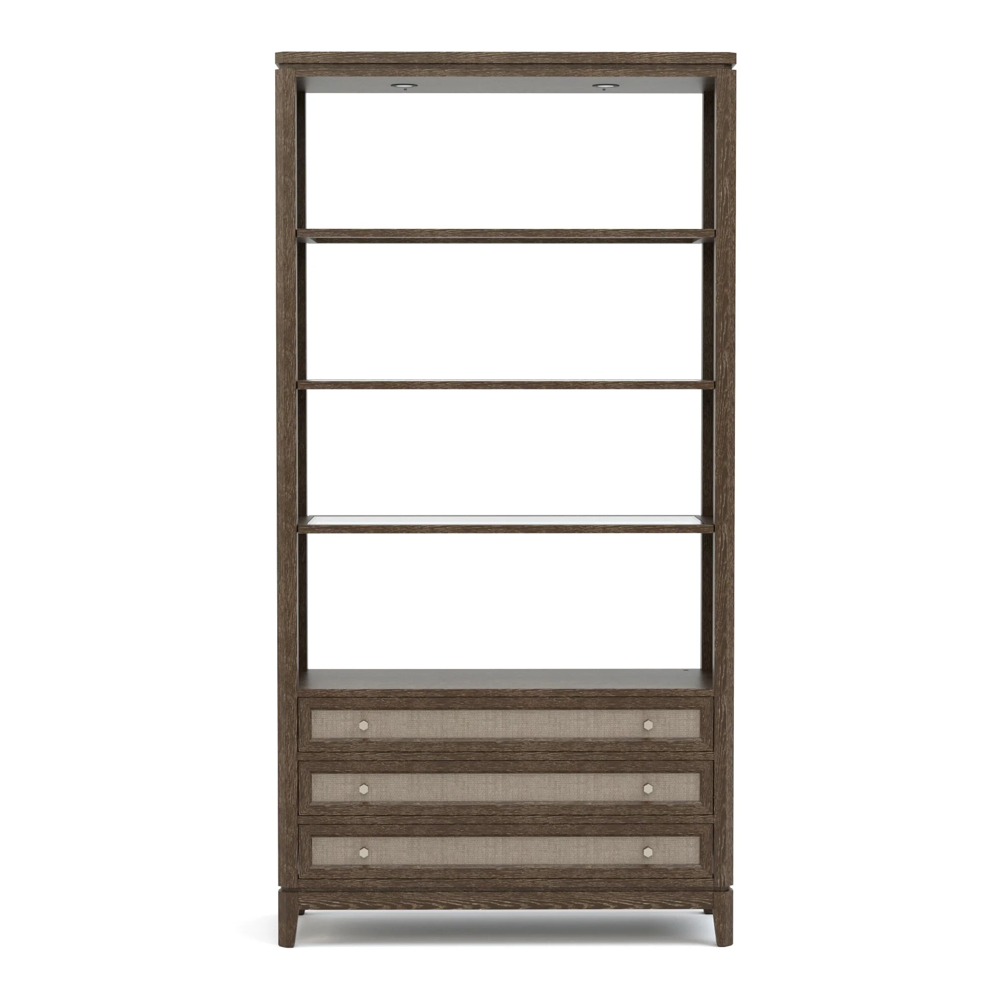 Maidstone Bookcase, Woven Jute - Image 3