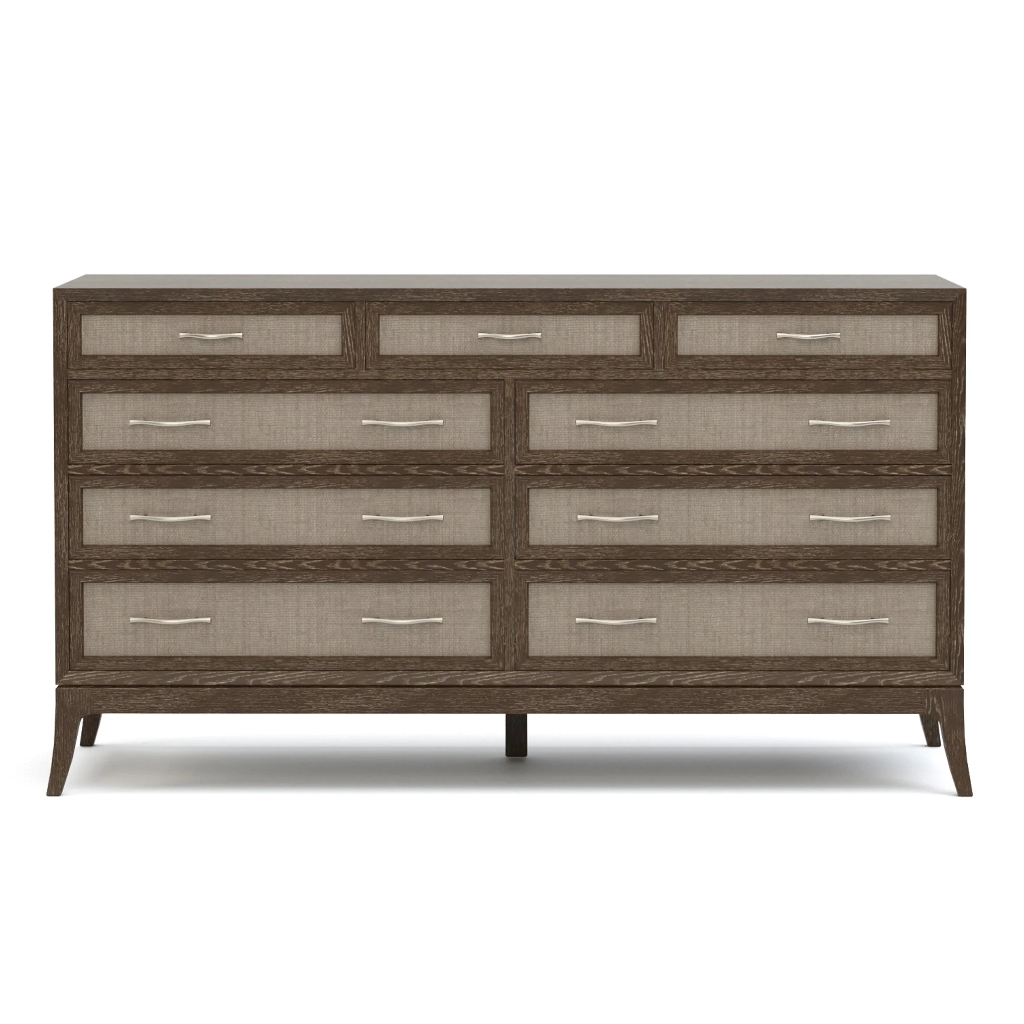 Maidstone Nine-Drawer Dresser, Woven Jute - Image 3