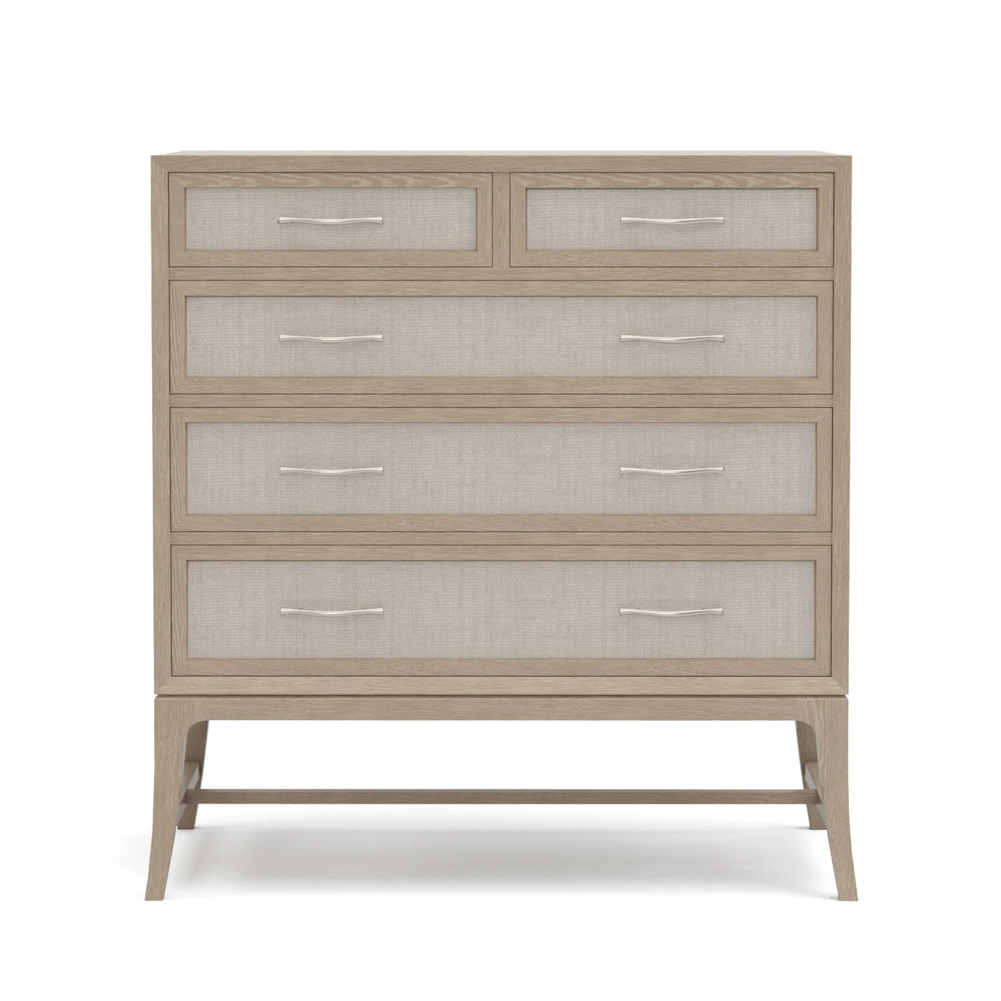Maidstone Tall Chest, Woven Jute
