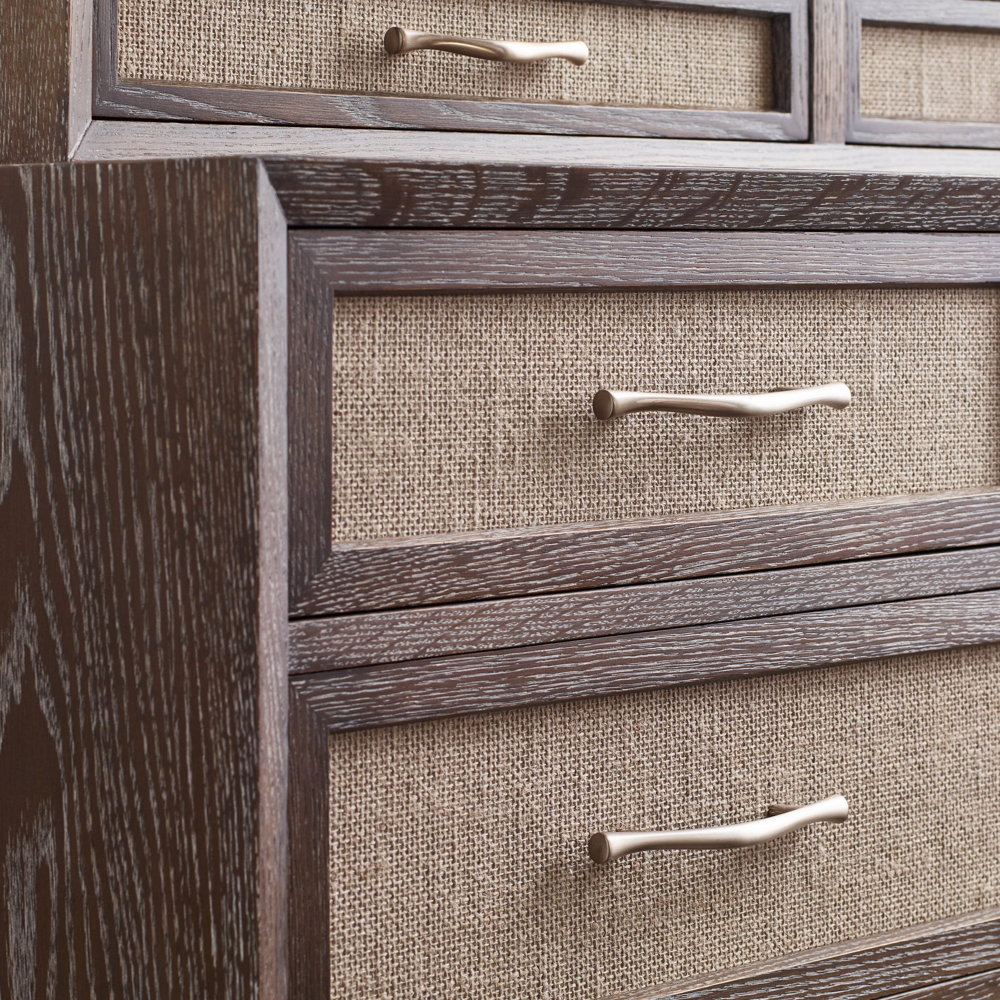 Maidstone Tall Chest, Woven Jute - Image 3