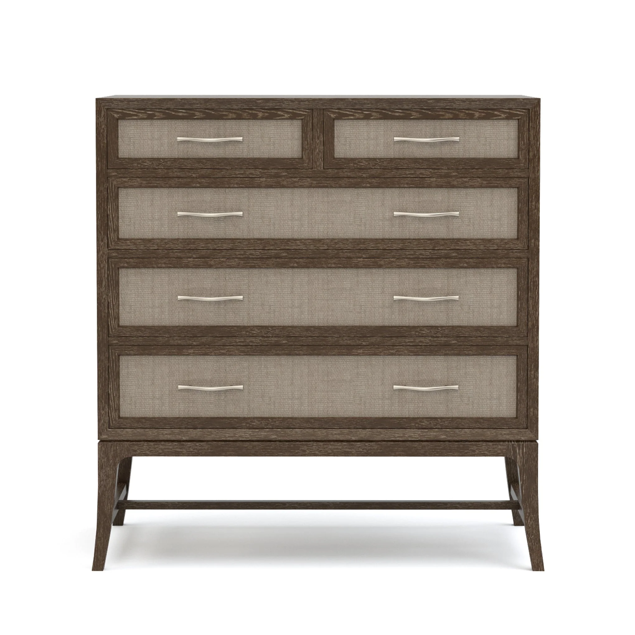 Maidstone Tall Chest, Woven Jute - Image 4