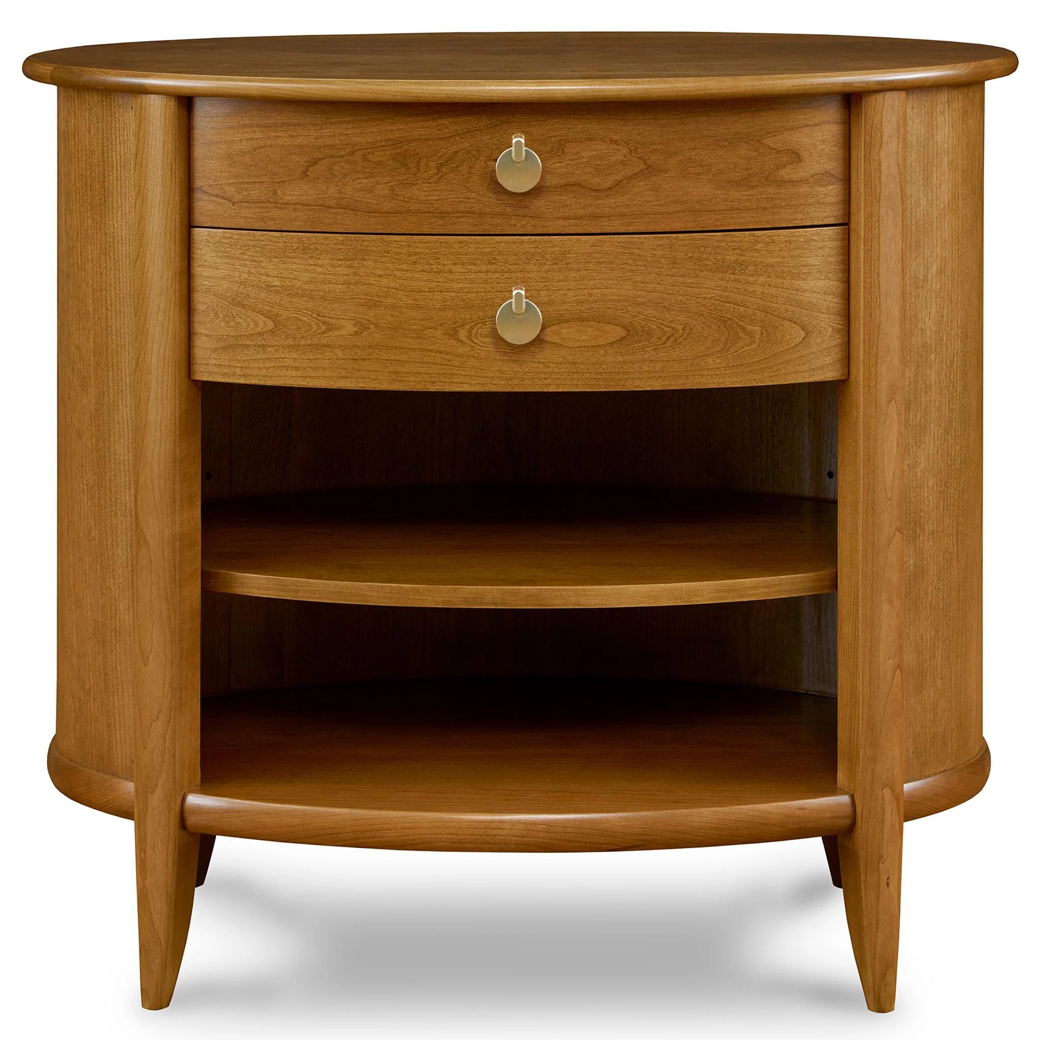 Martine Oval Nightstand - Image 3