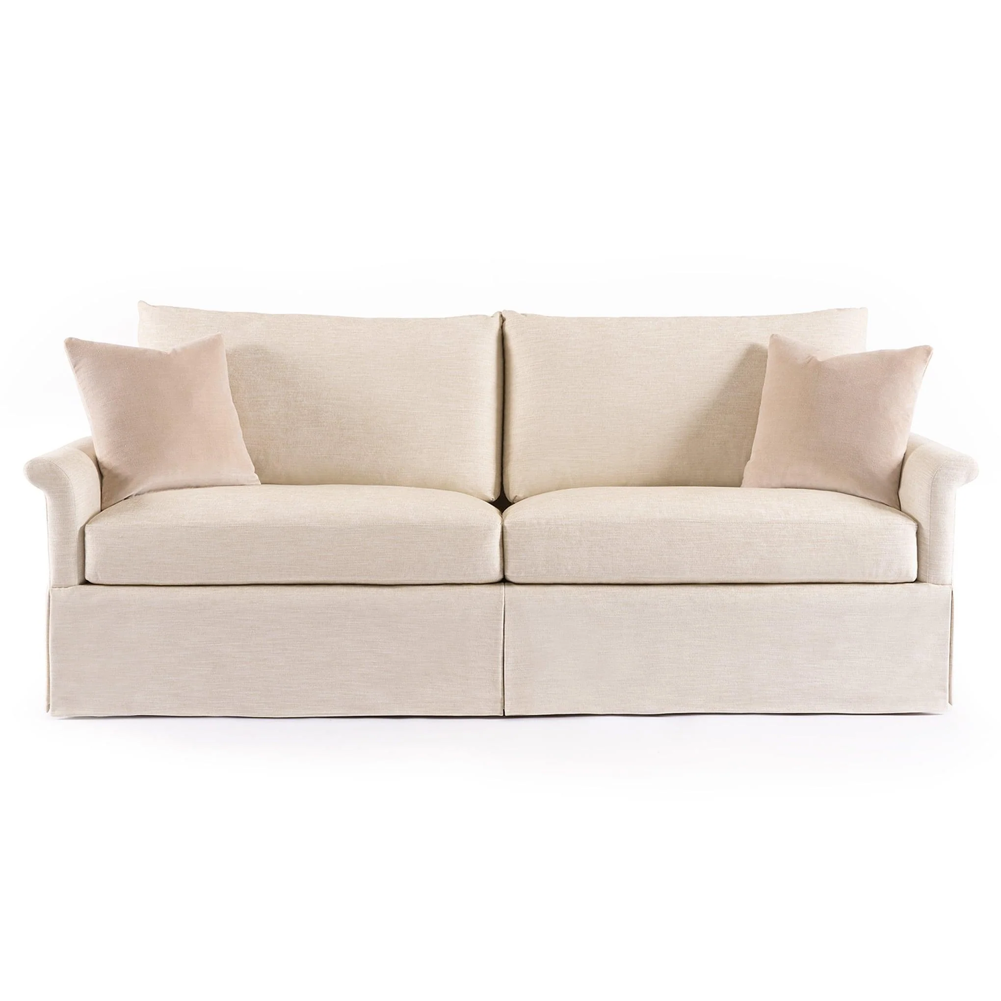 Martine Skirted Pillowback Sofa - Image 3