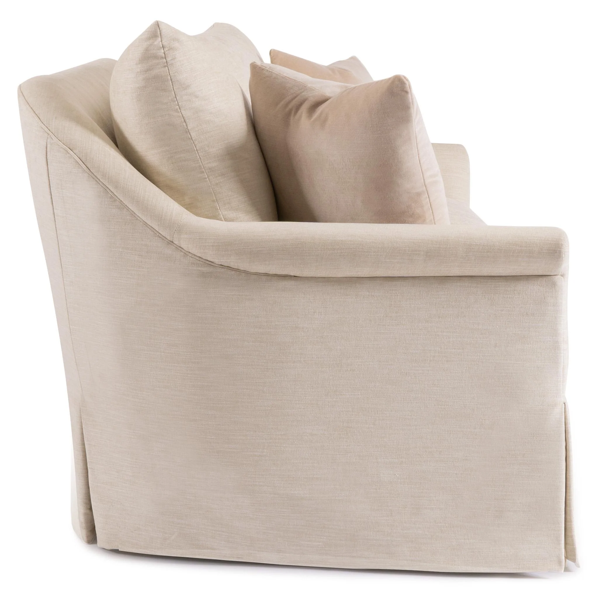 Martine Skirted Pillowback Sofa - Image 4