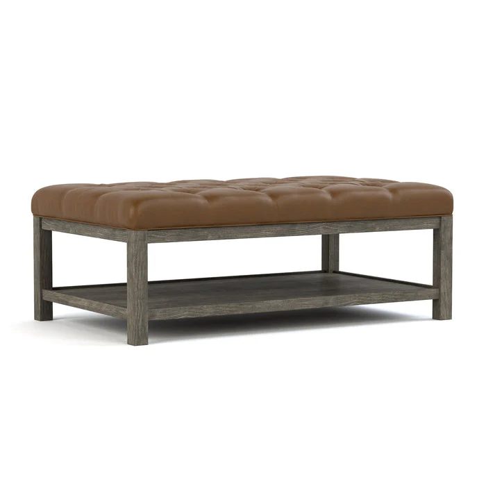 Origins Tufted Diamond Cocktail Ottoman