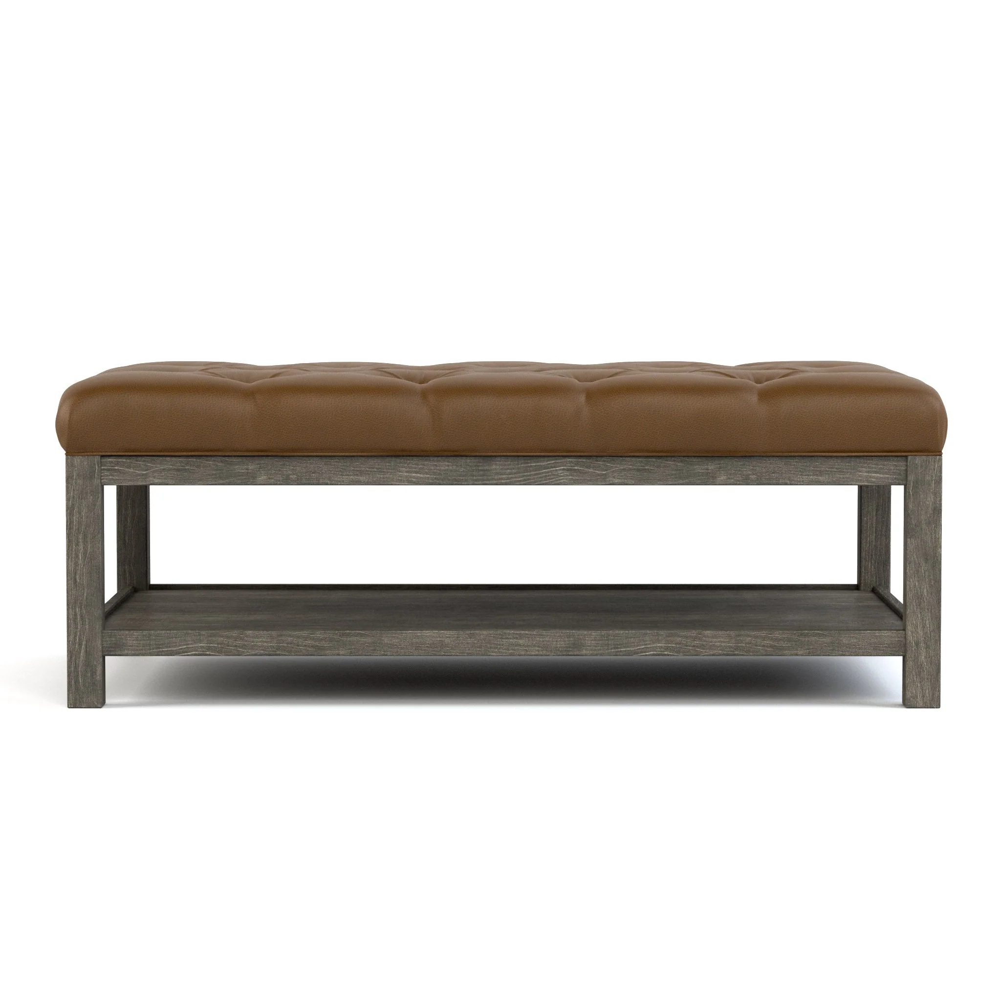 Origins Tufted Diamond Cocktail Ottoman - Image 2