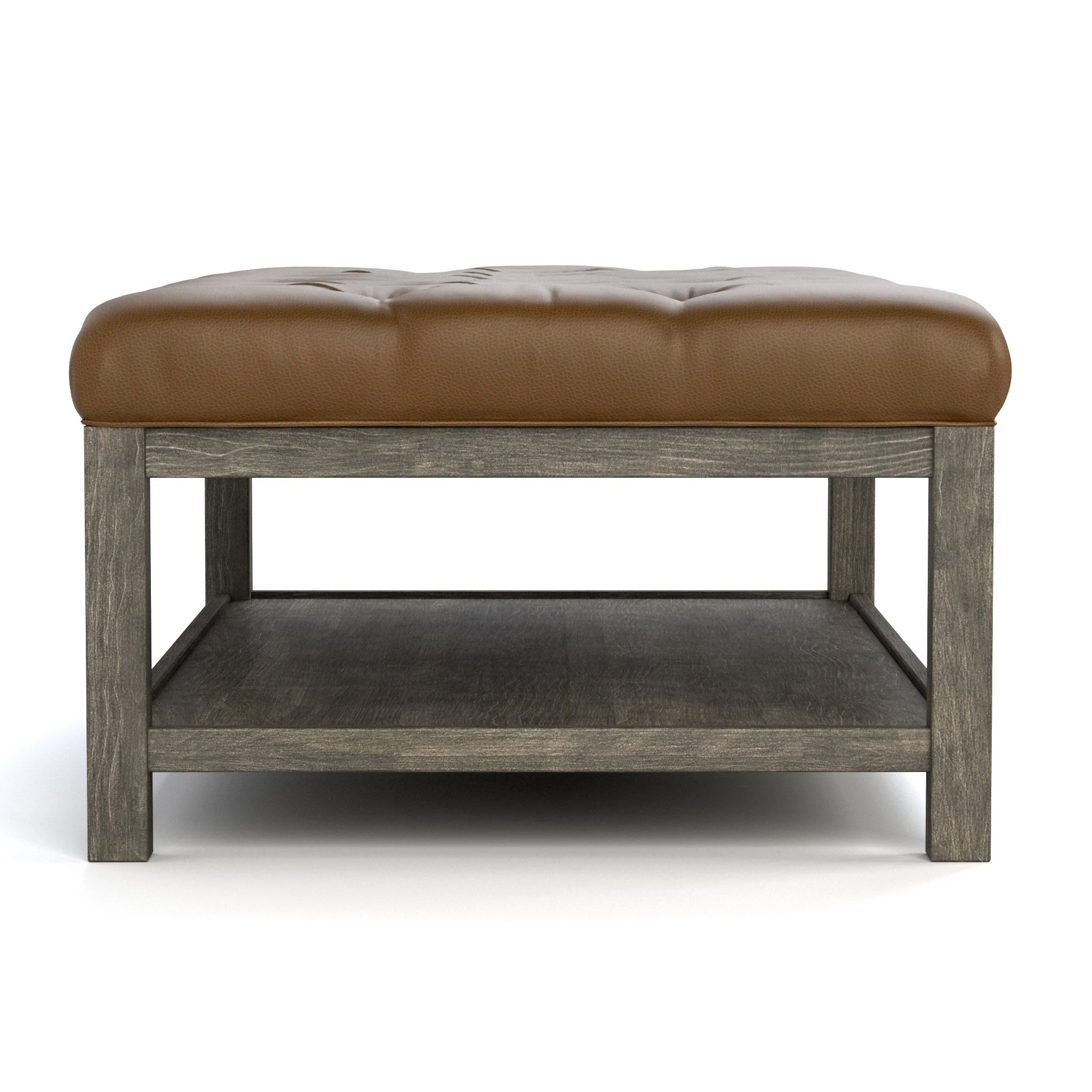Origins Tufted Diamond Cocktail Ottoman - Image 3