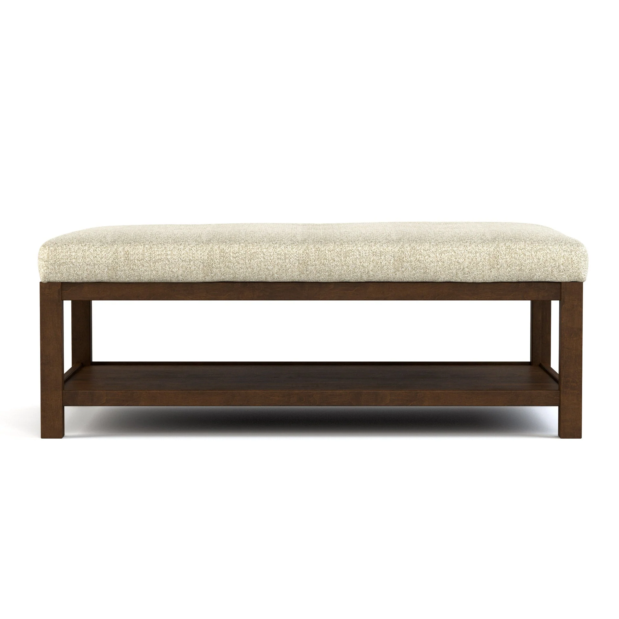 Origins Tufted Grid Cocktail Ottoman - Image 2