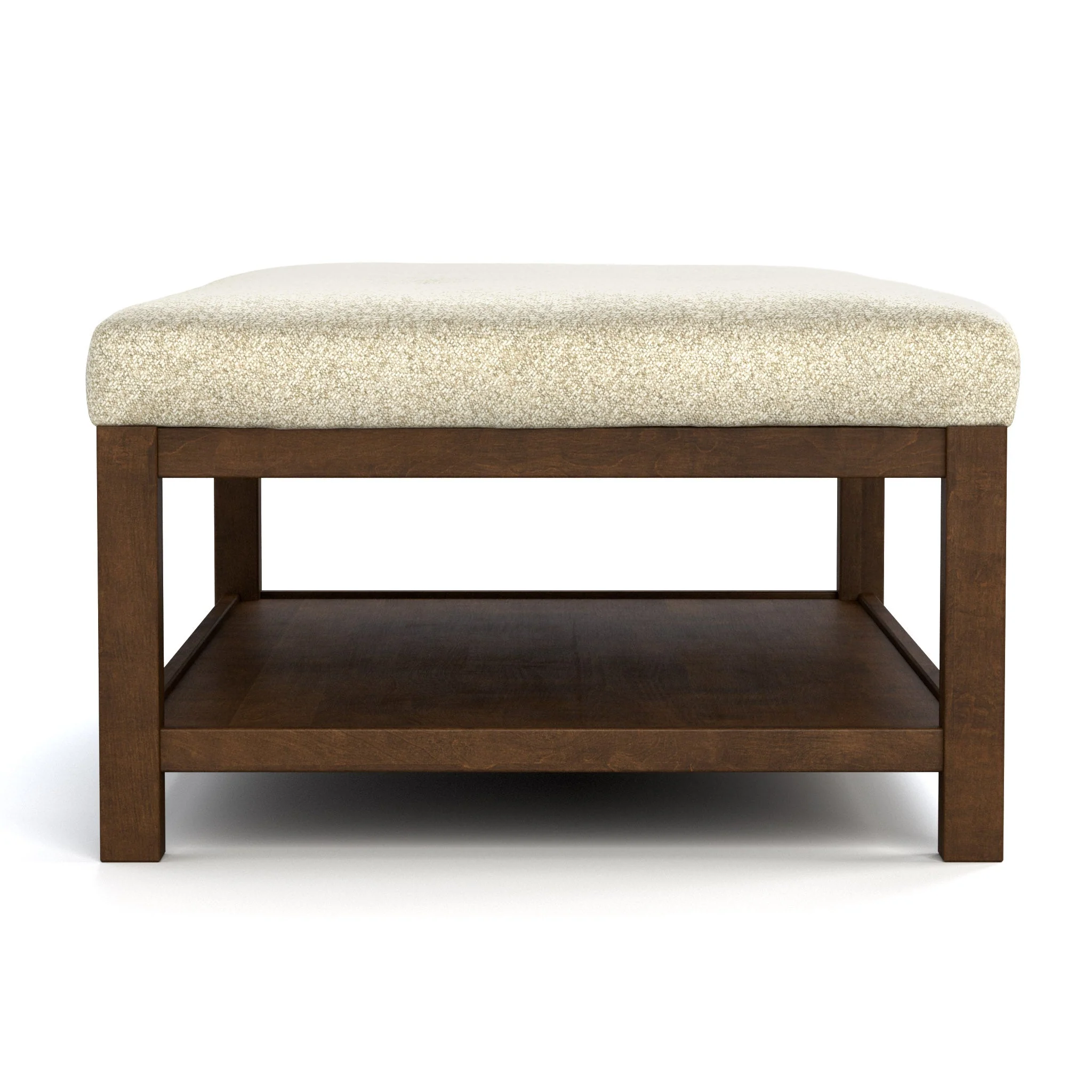Origins Tufted Grid Cocktail Ottoman - Image 3