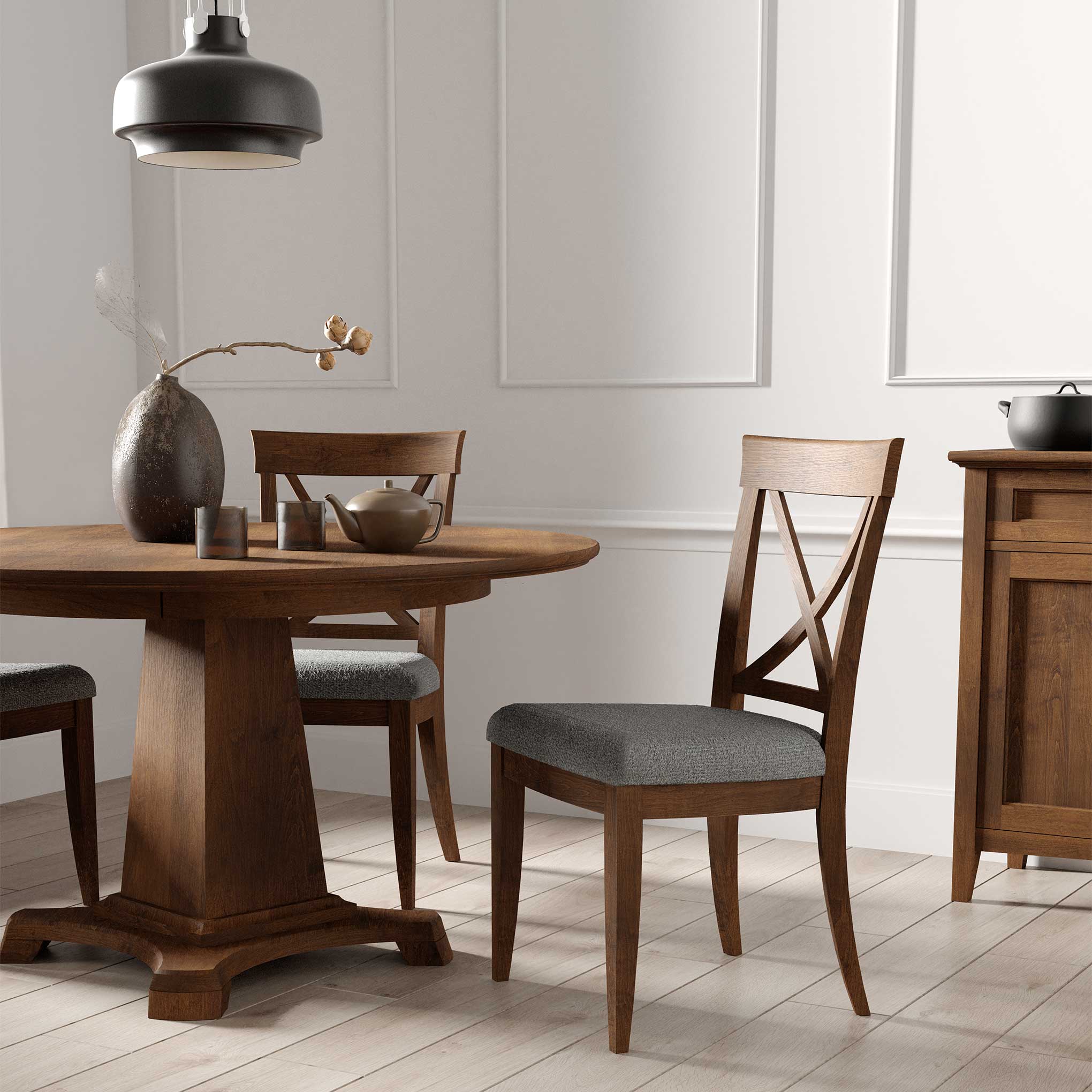 Revere 54-inch Round Dining Table - Image 3