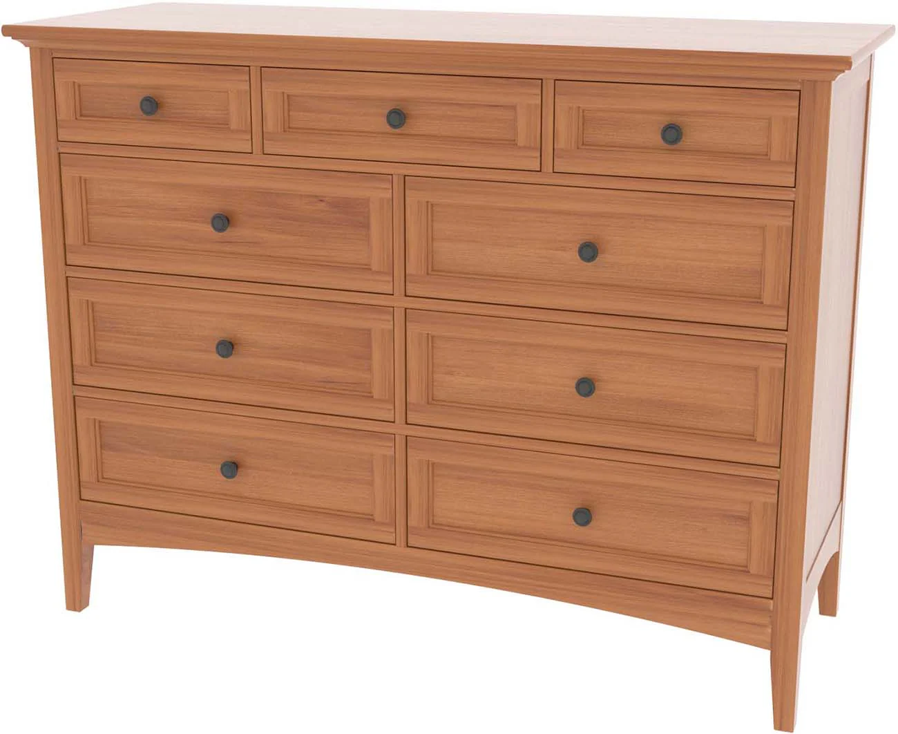 Revere Nine-Drawer Dresser - Image 6